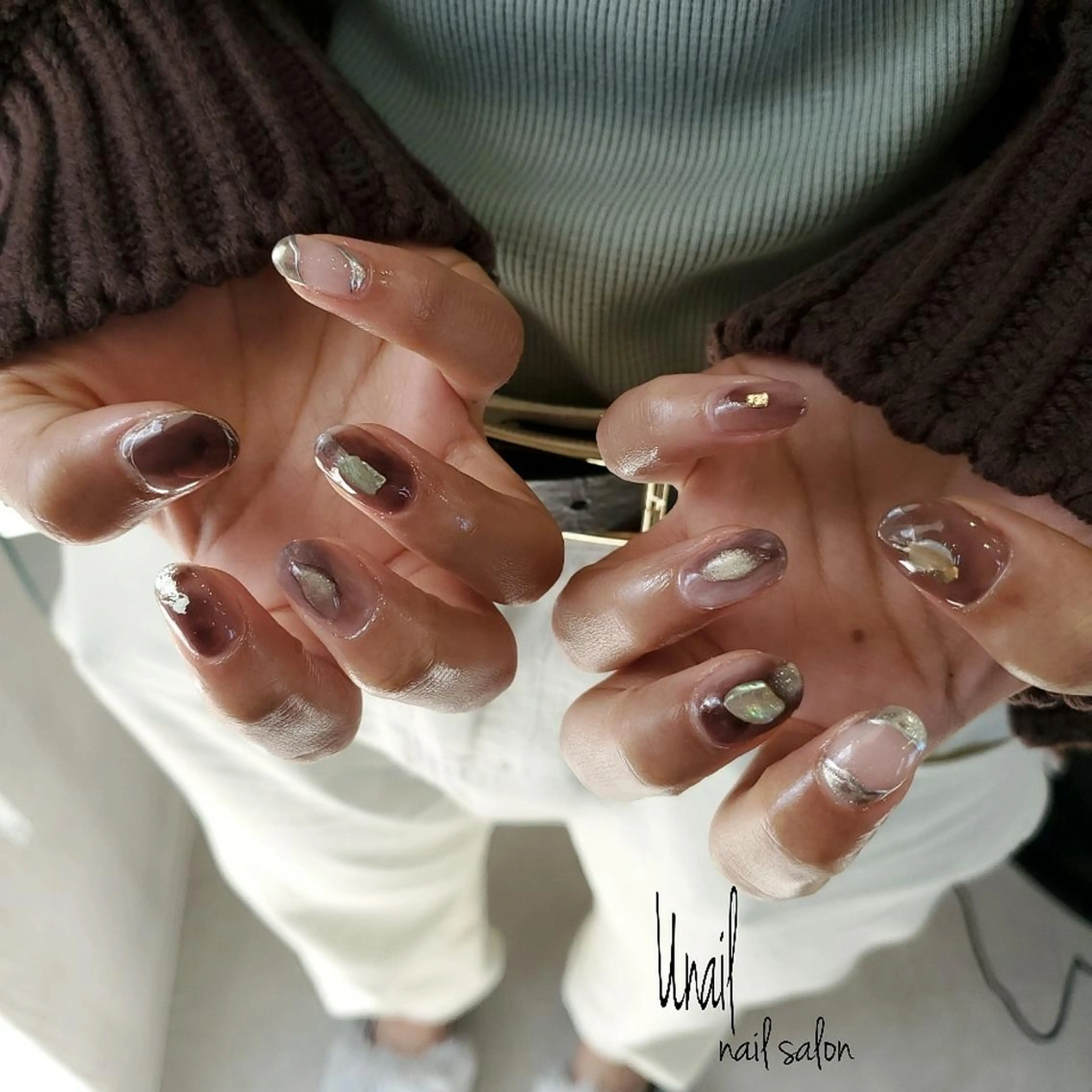 ネイル U nail所属・高橋 千恵のネイルデザイン