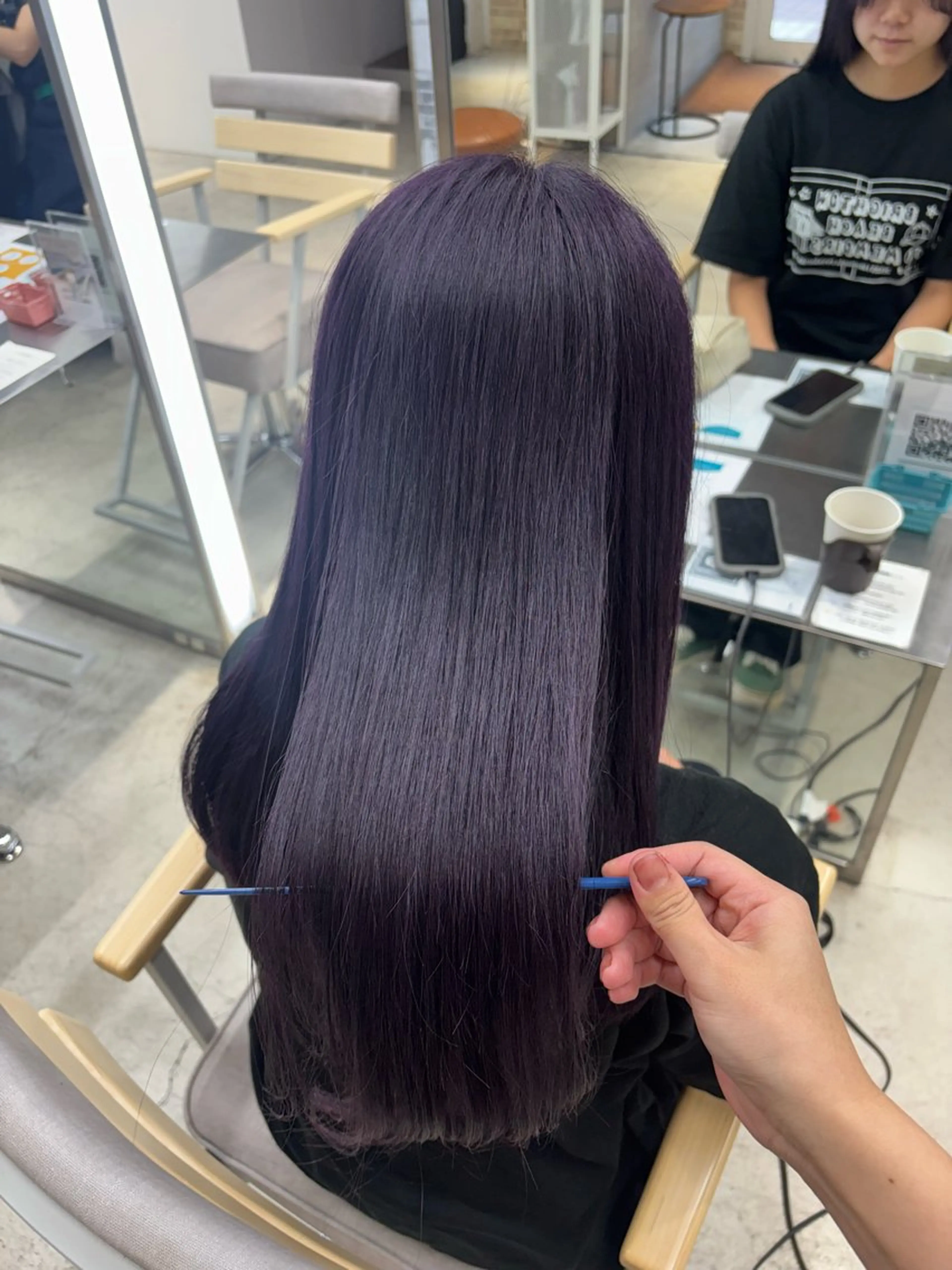 ロング ヘアカラー トリートメント モテ♡hair 🎠🫧ERIのヘアスタイル
