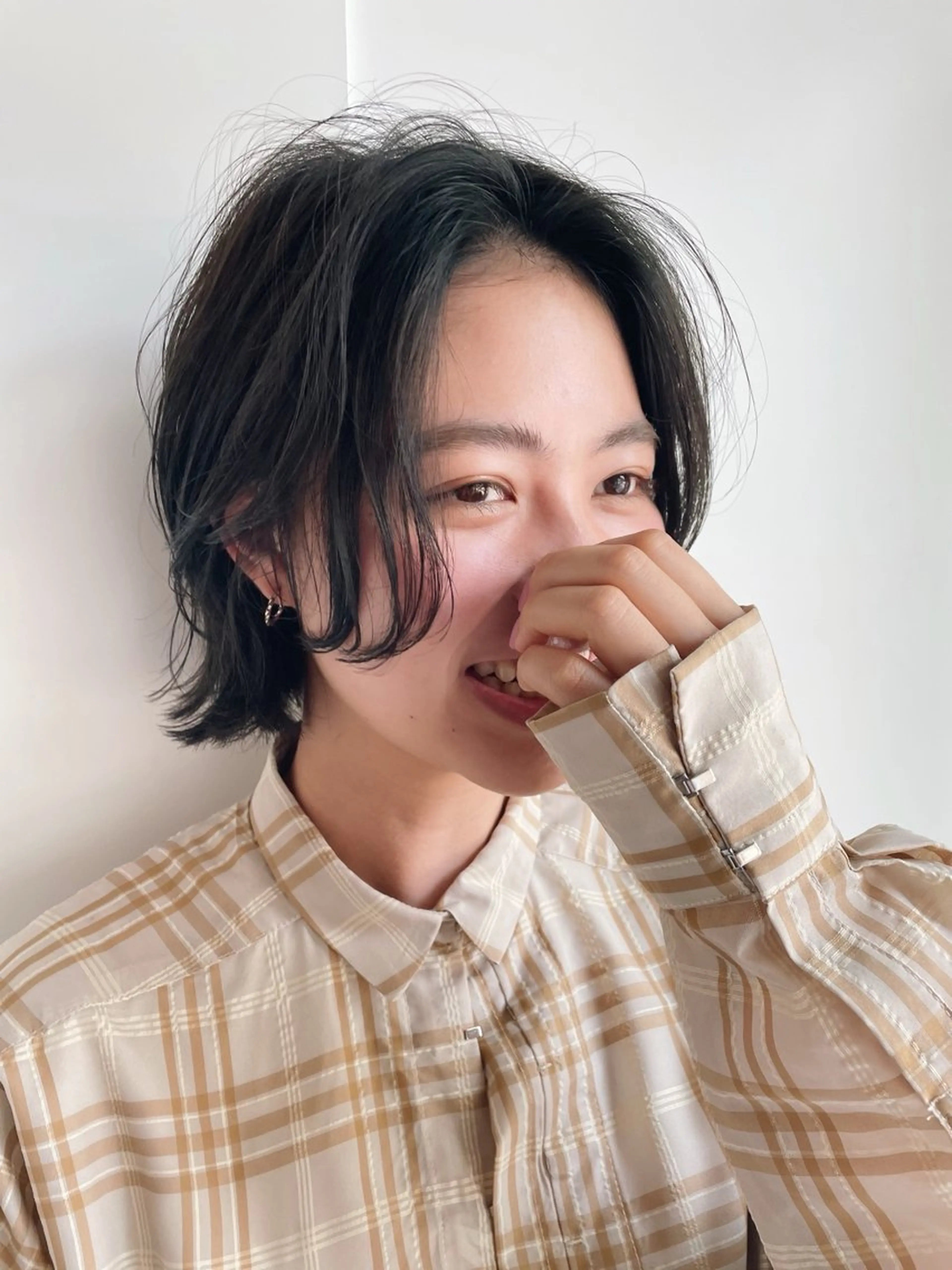 ショート カラー 透明感カラー ショートヘア カット ヘアカラー トリートメント 🌈前田 ジュンのヘアスタイル
