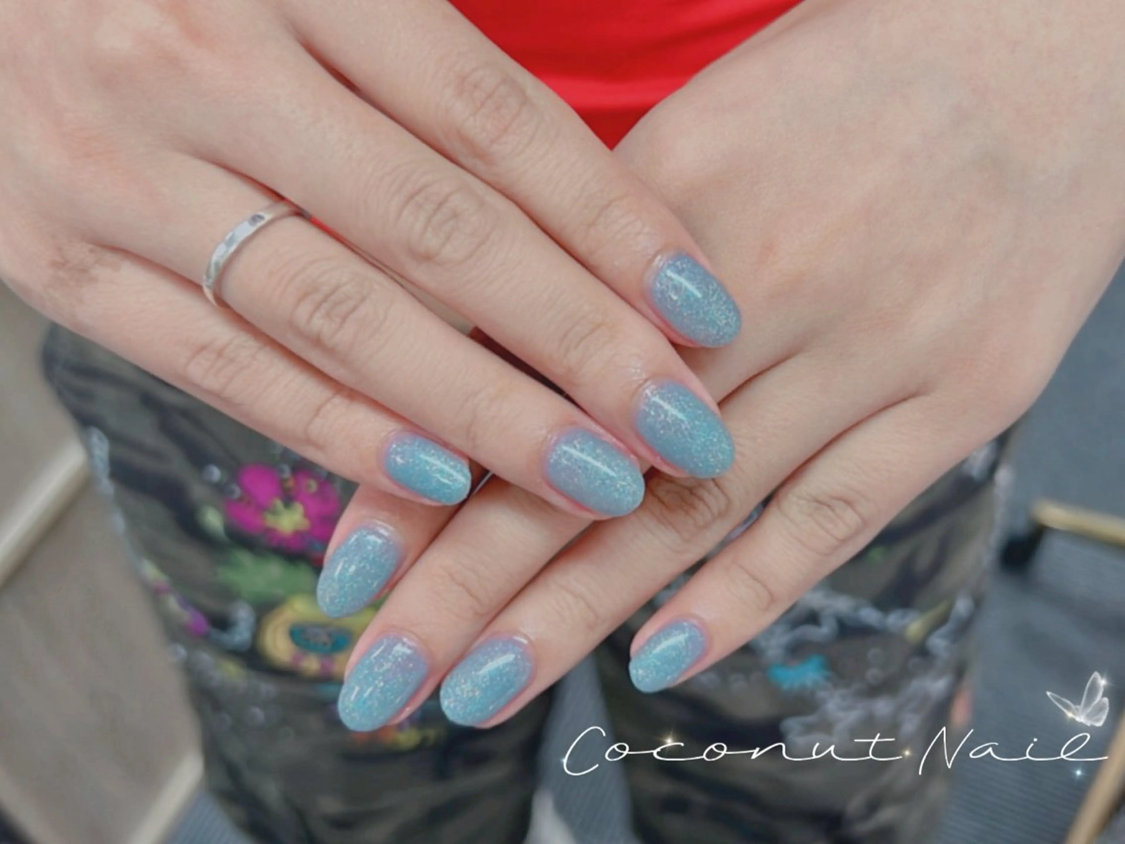 ネイル Elegant beauty ツルのネイルデザイン
