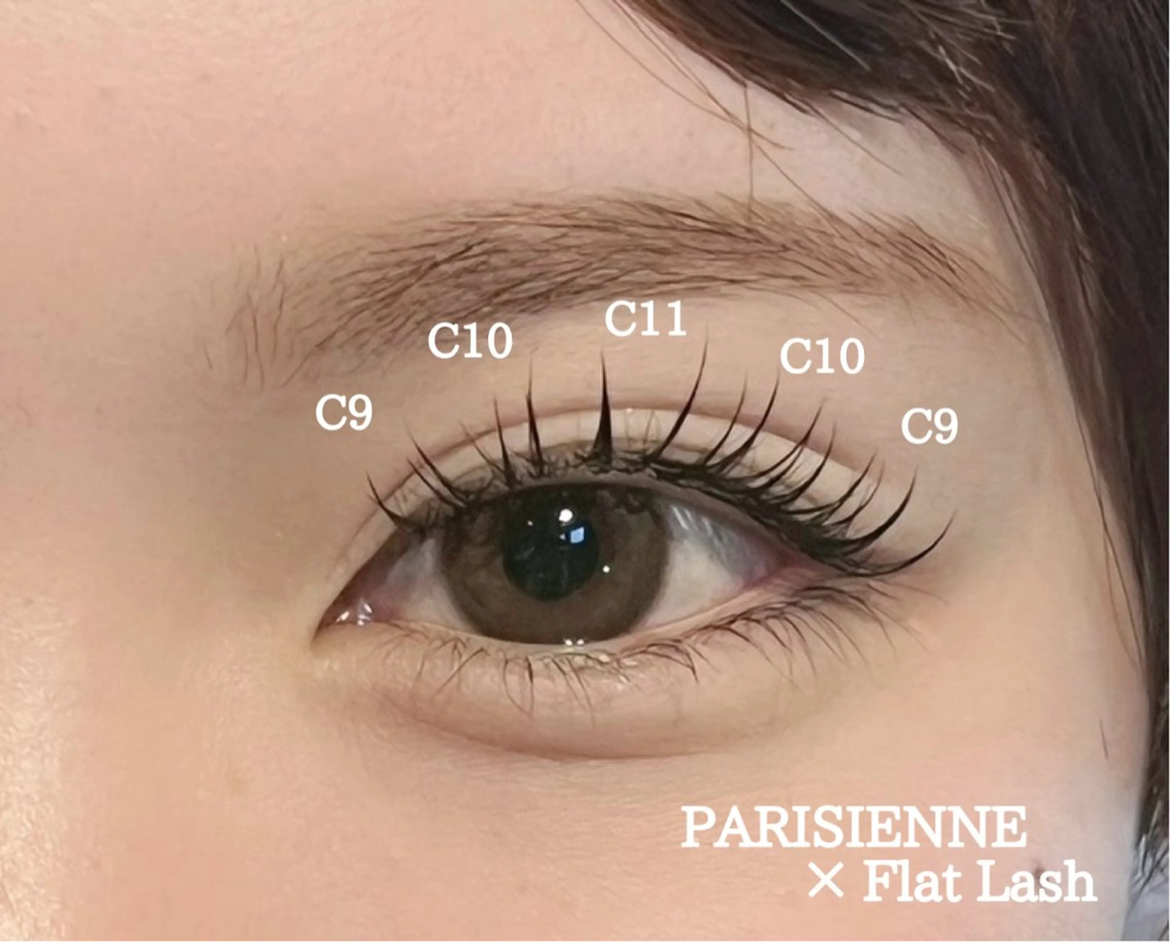 マツエク・マツパ フラットラッシュ マツエク ネイルアイラッシュ彩熊谷店所属・Eyelash彩 熊谷🍒KIYOMIのマツエク・マツパデザイン