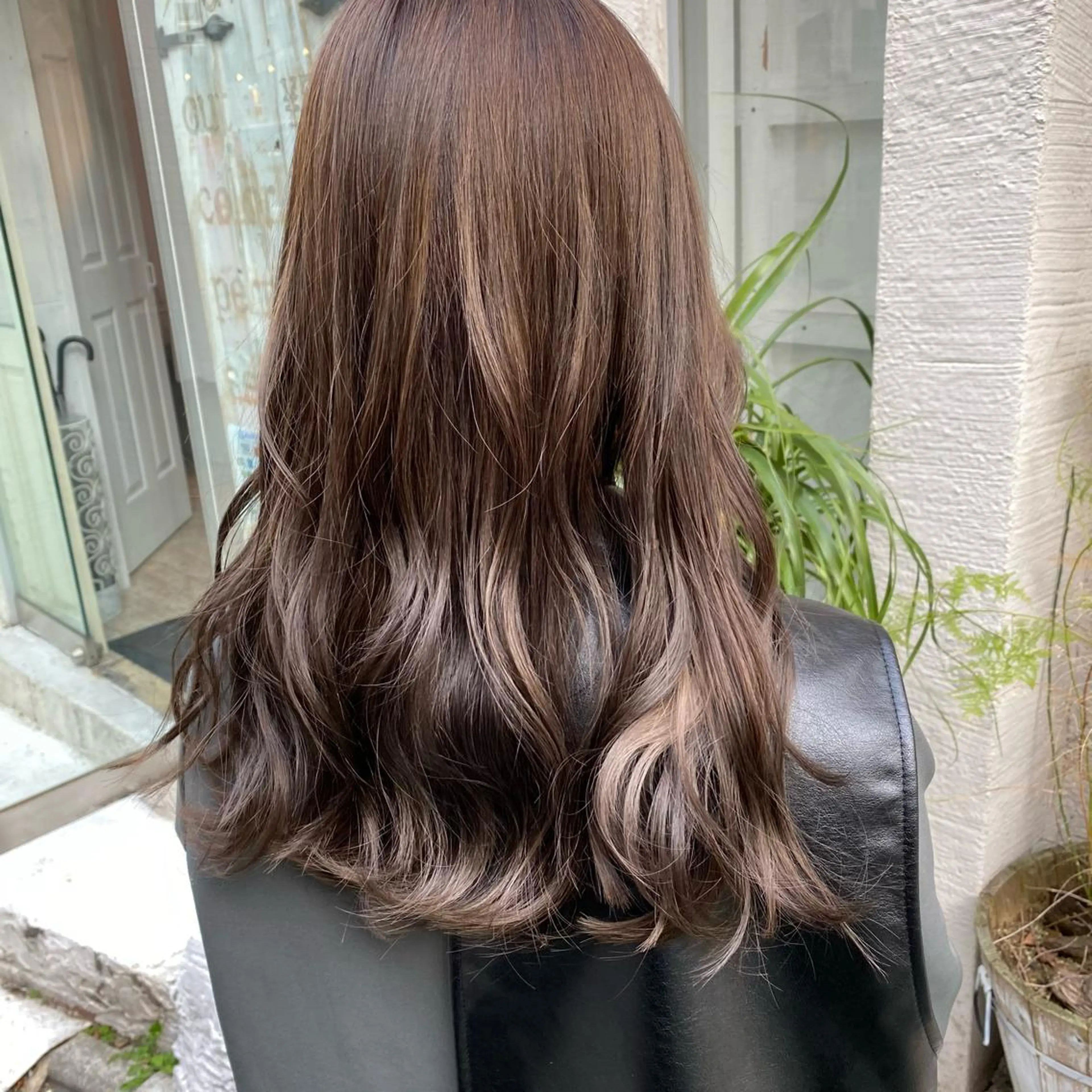 セミロング カラー uros.所属・メンズパーマ/ エクステ🌞セナのヘアスタイル