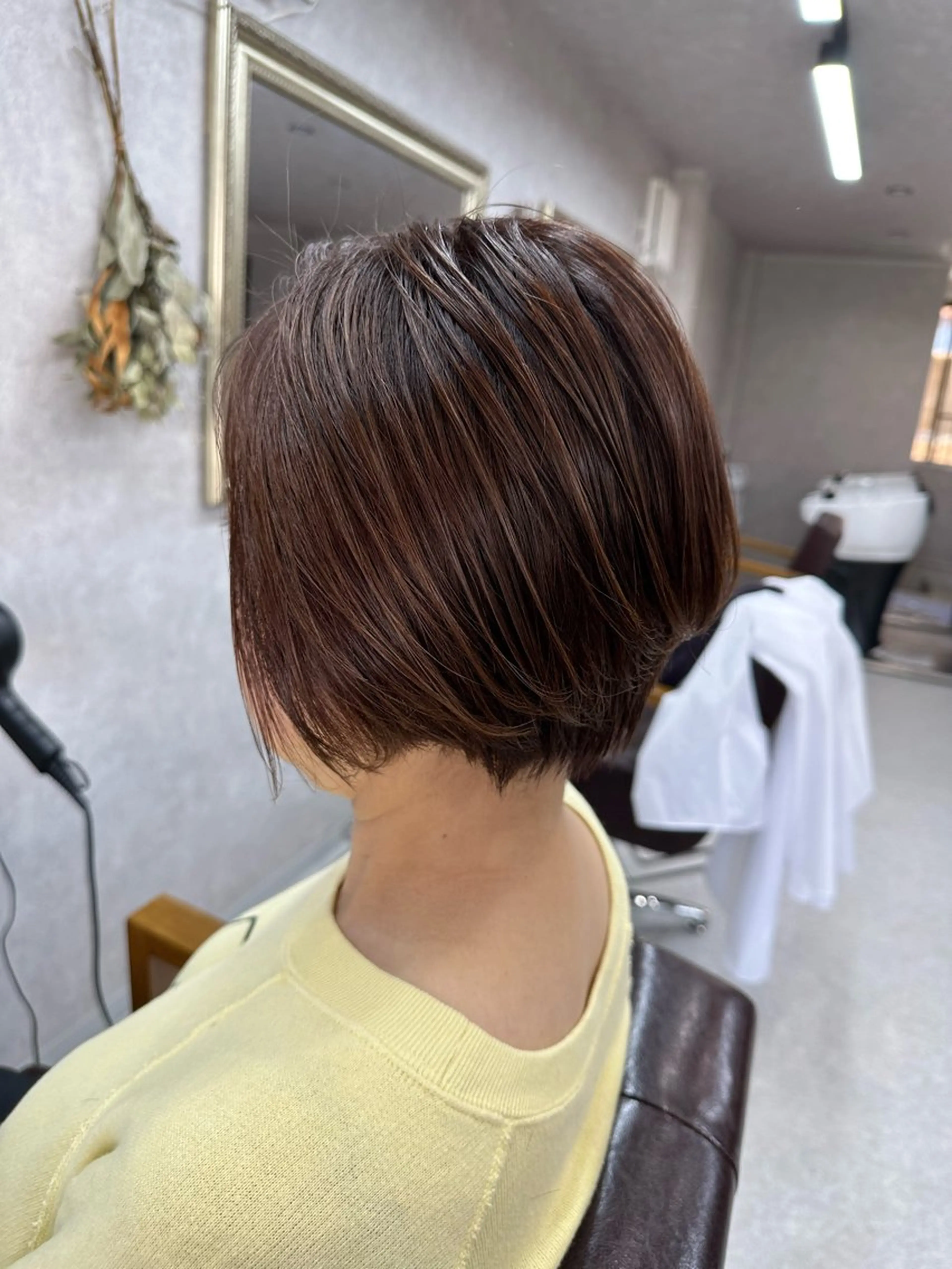 ショート カット ヘアカラー トリートメント Lien 深井店のヘアスタイル