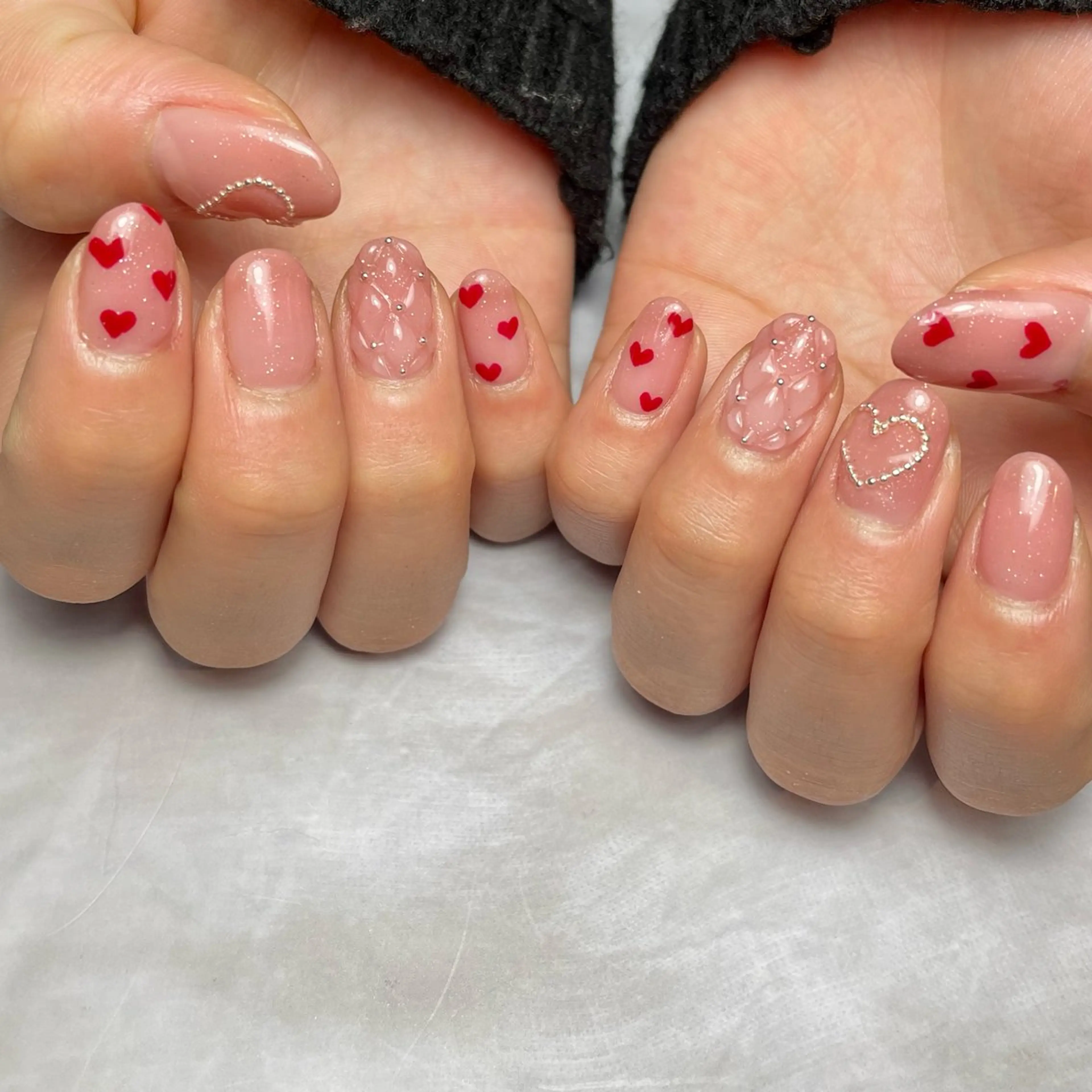 ネイル 持ち込み ハンドネイル Reflection marikoのネイルデザイン