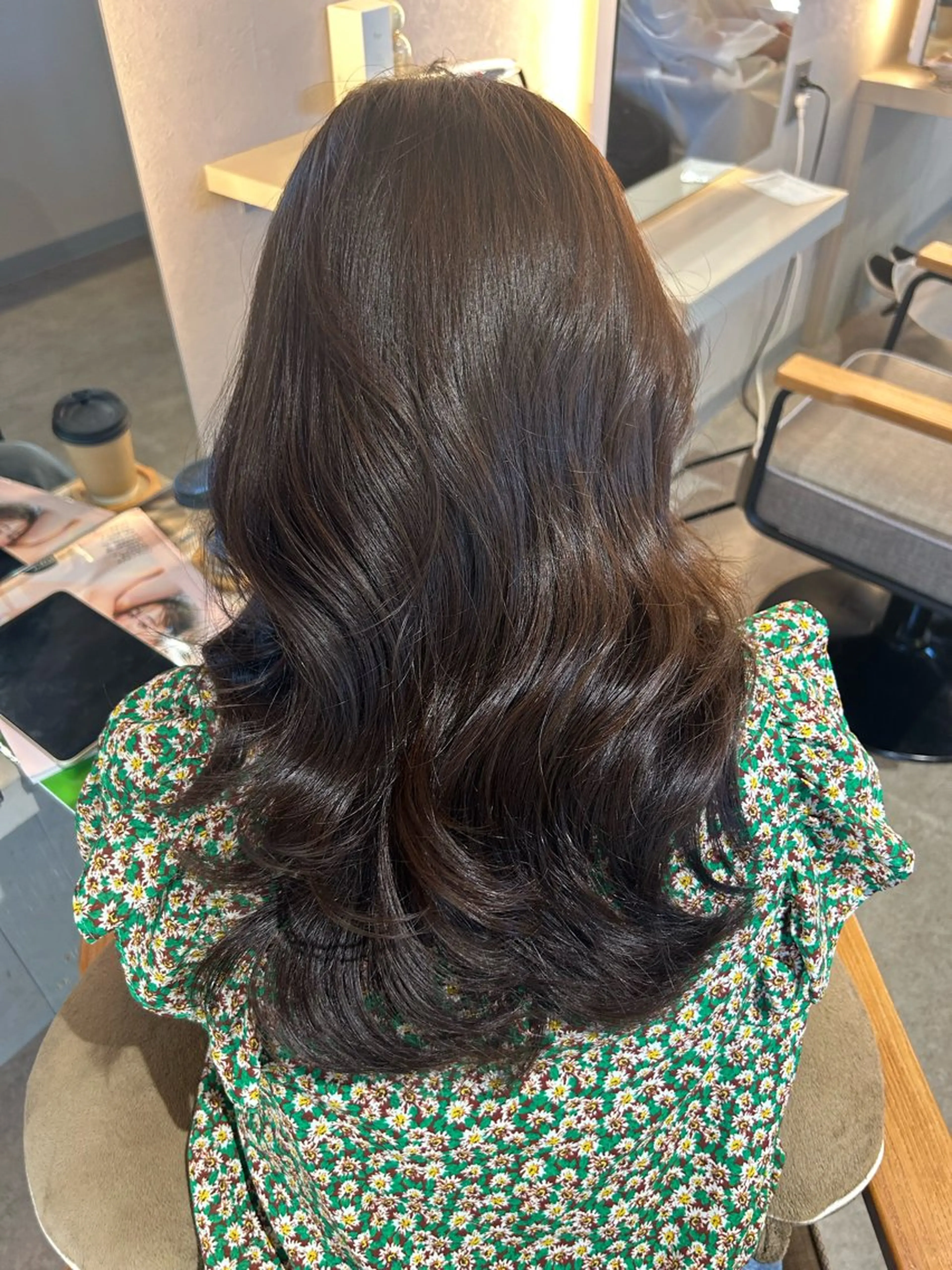 ミディアム CReO所属・久保 璃々花のヘアスタイル