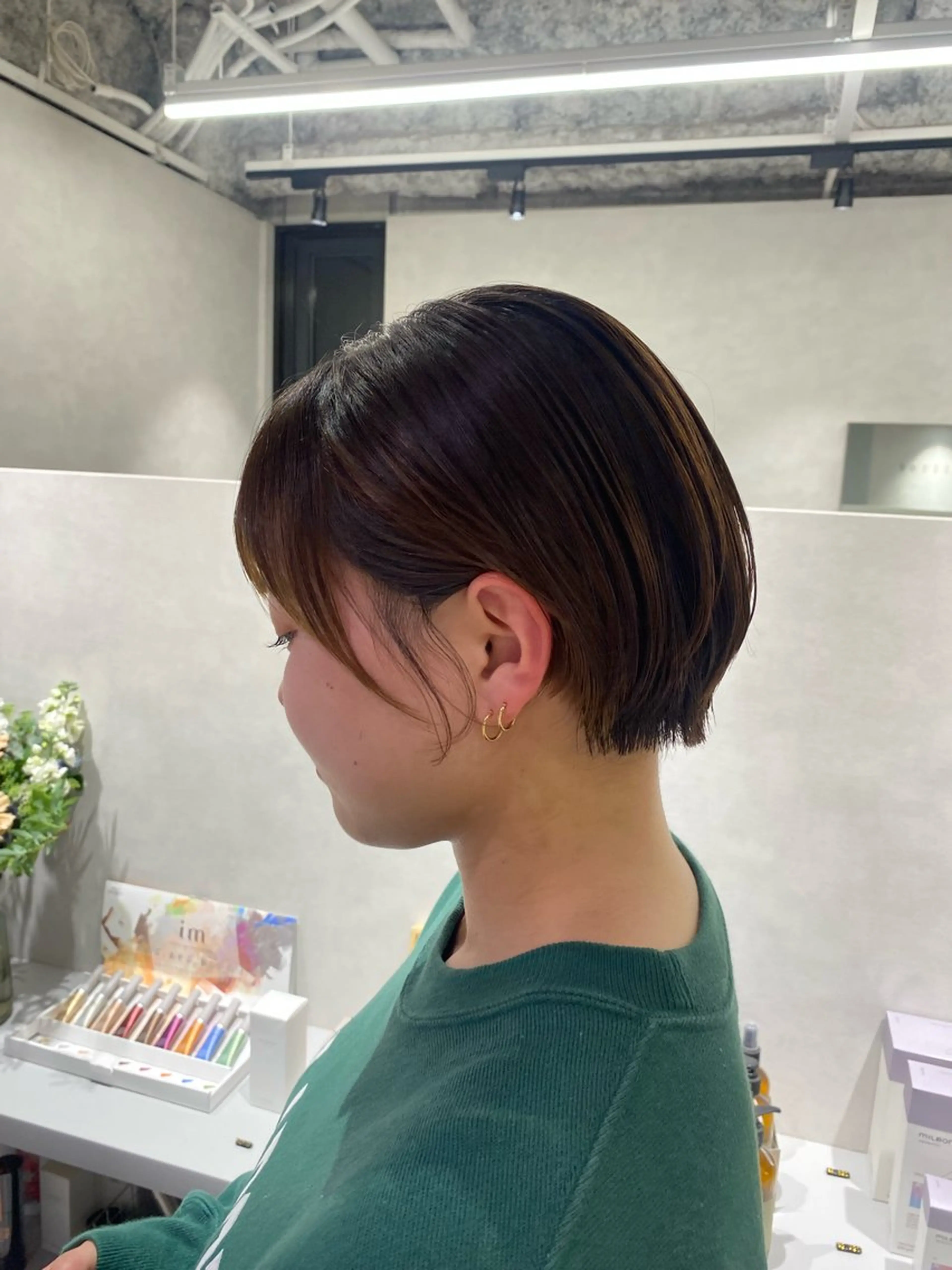 ショート さよ 🌼西梅田美容室のヘアスタイル