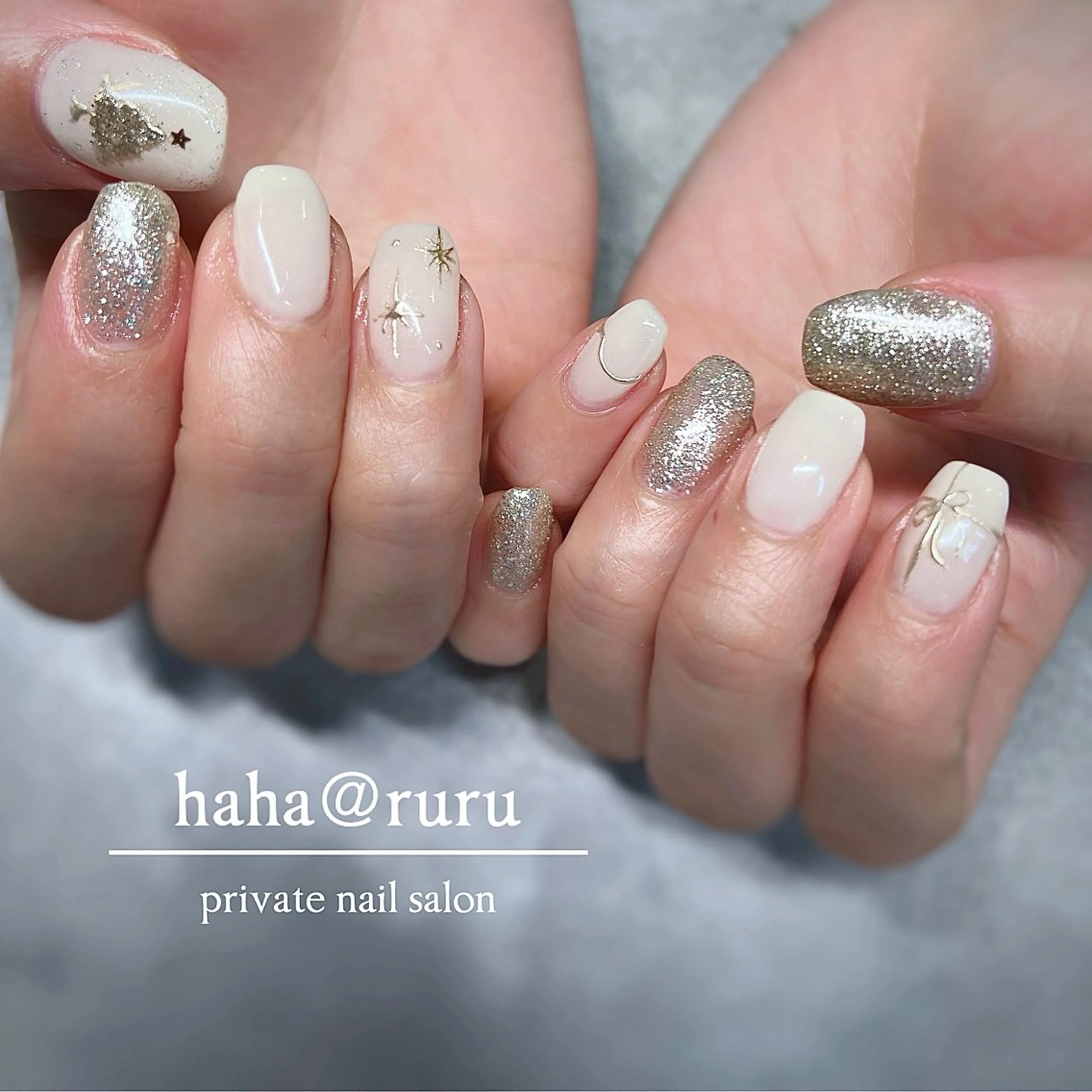 ネイル haha@ ruruのネイルデザイン