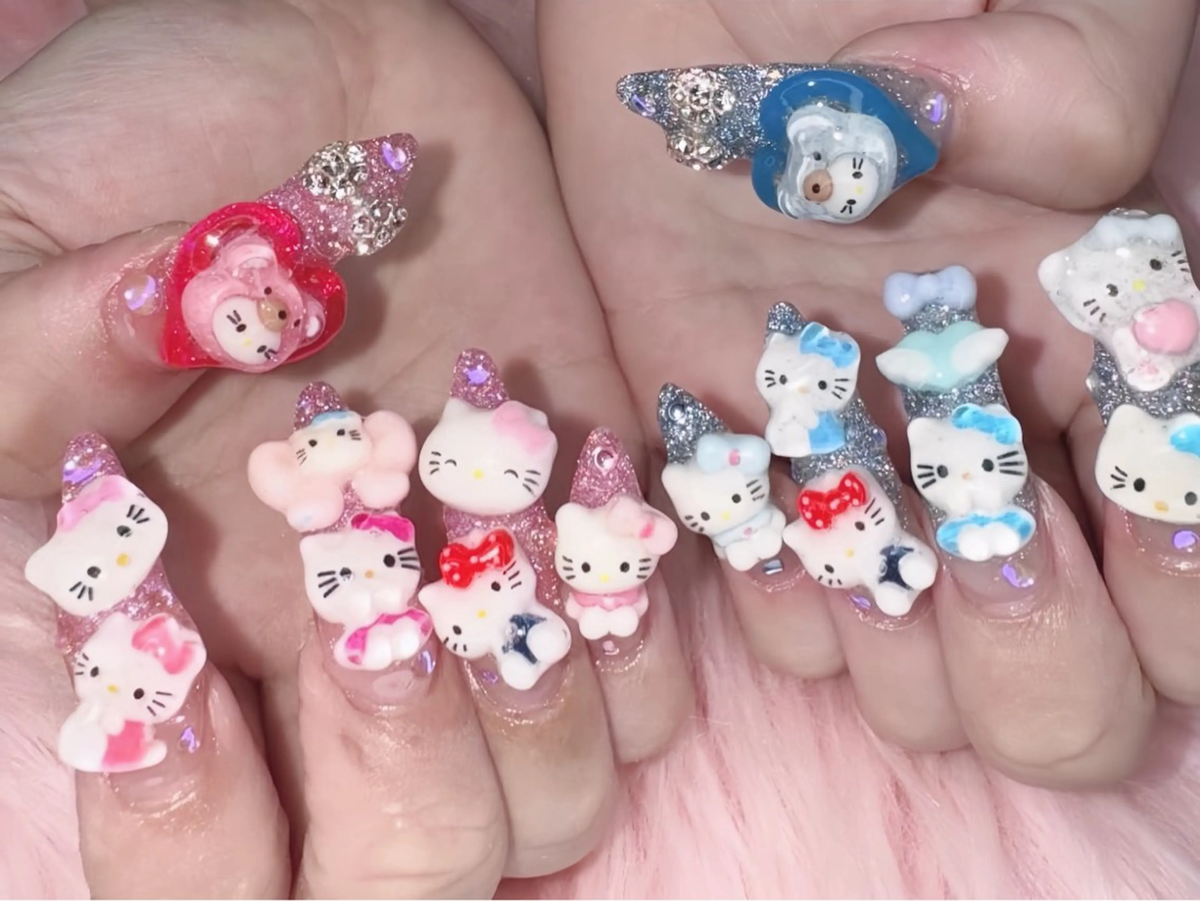 【人気おすすめ☆】チップ長さだし◆持ち込みデザイン140分♪ 11700→¥10700の写真