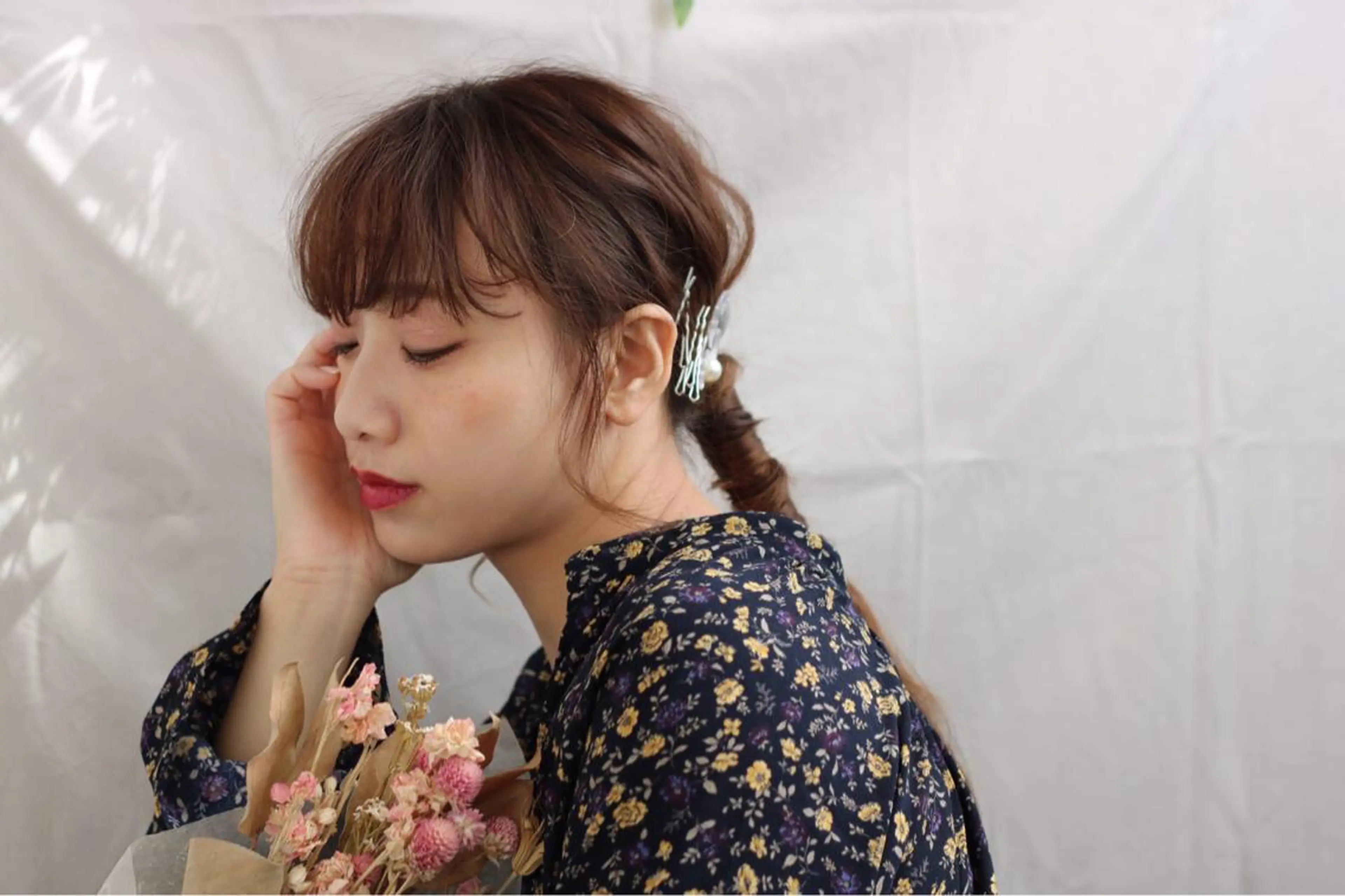 ロング ヘアアレンジ Rely 美空のヘアスタイル