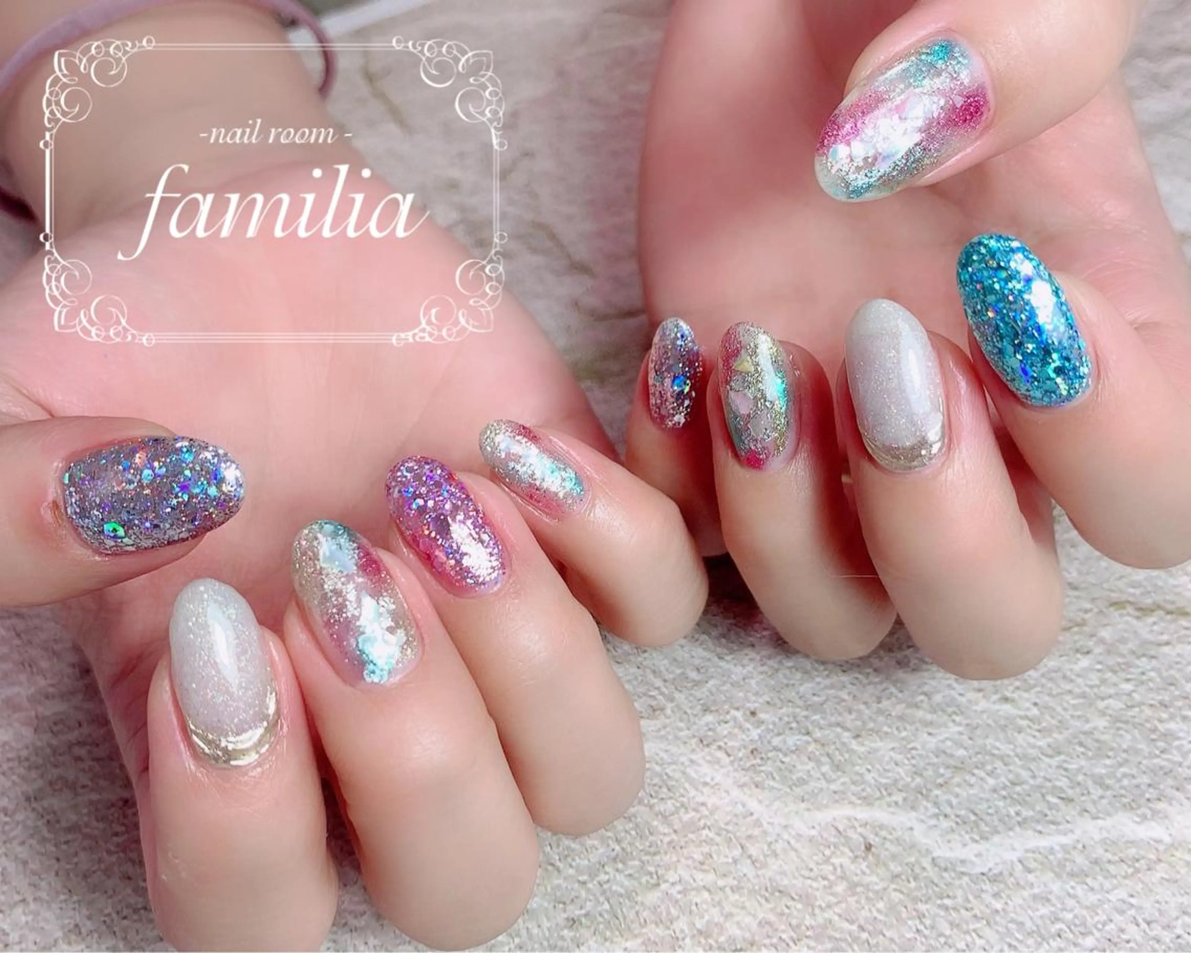 ネイル ハンドネイル -nailroom- familiaのネイルデザイン