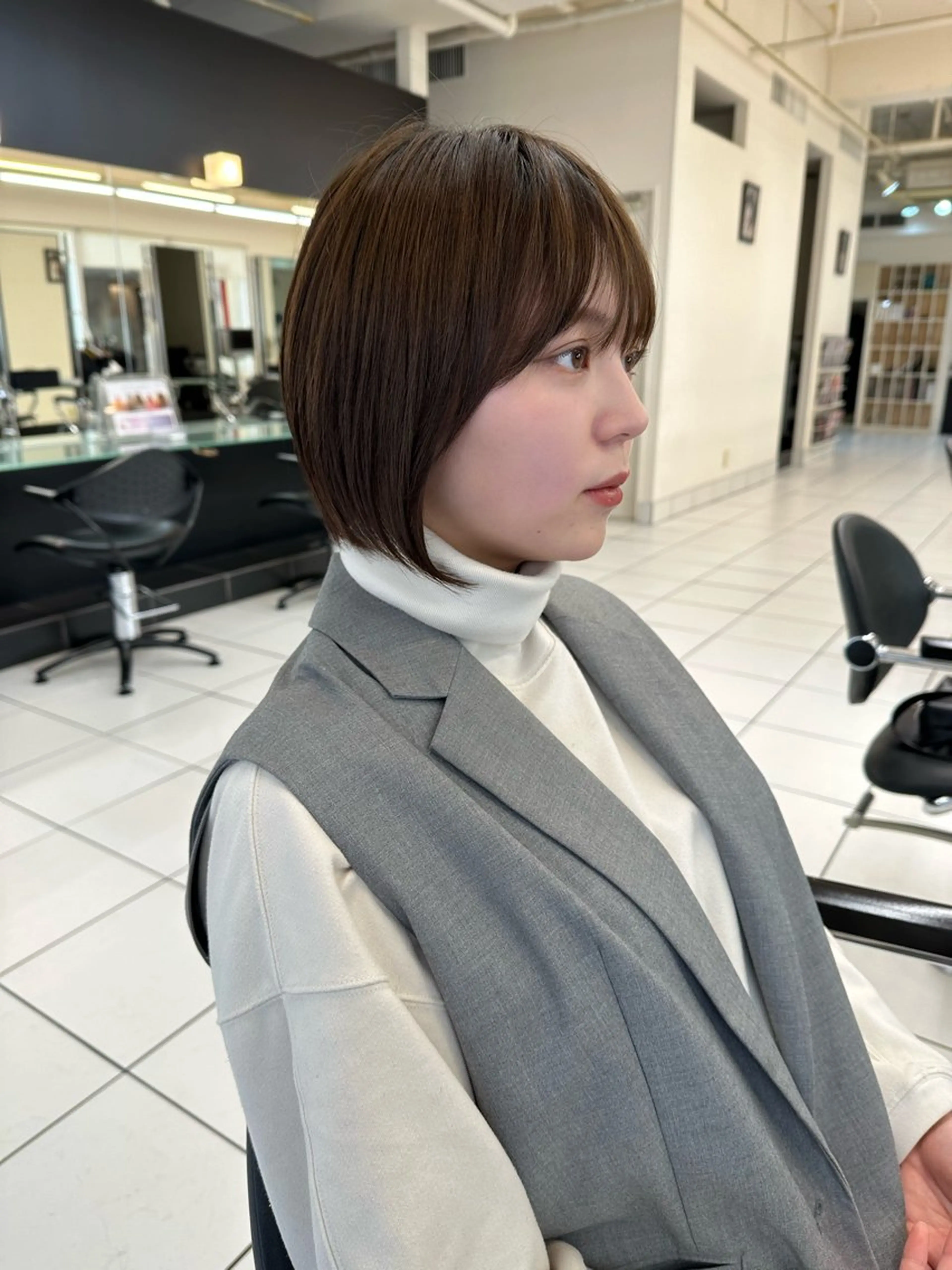ショート 小池 功のヘアスタイル