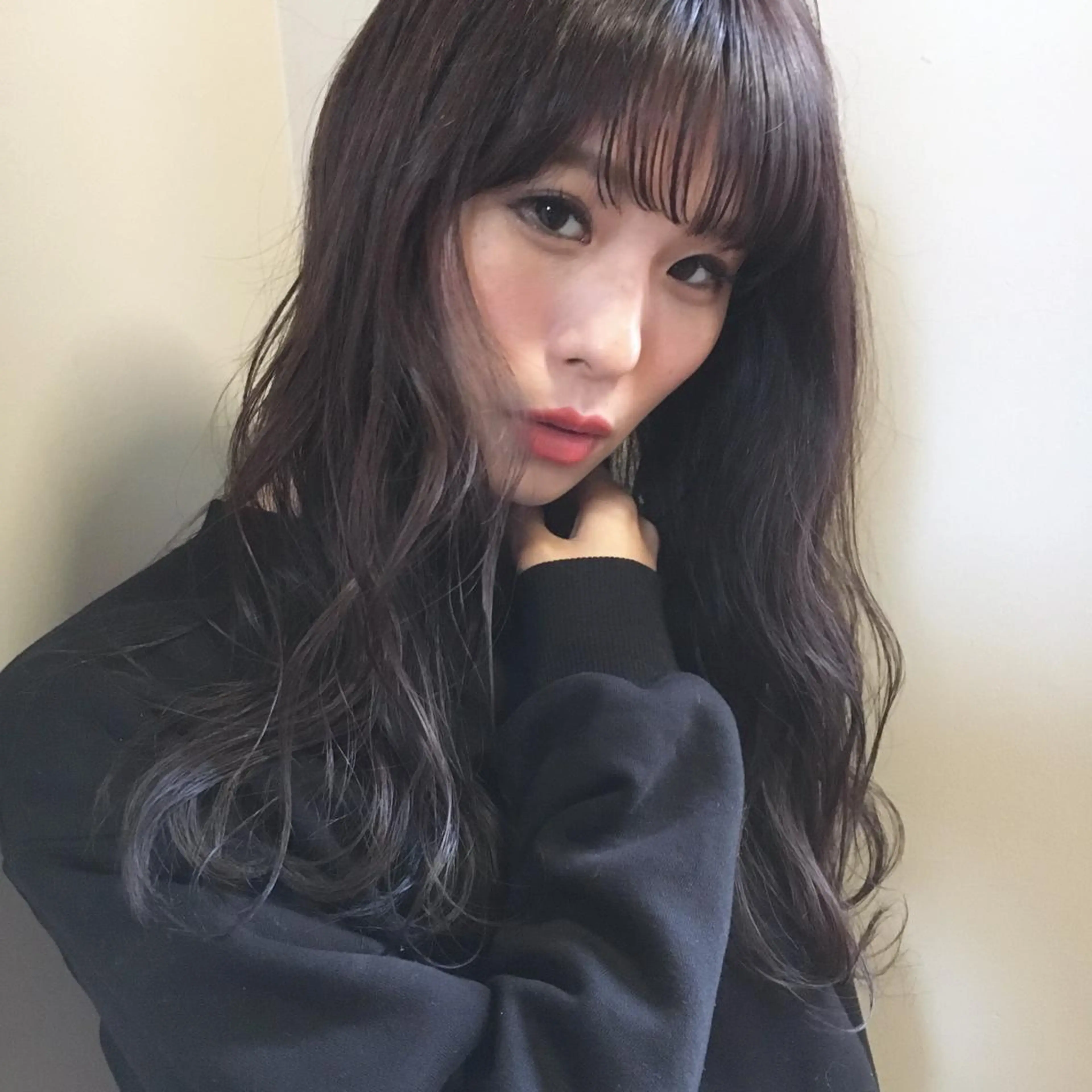 ロング カラー アディクシーカラー 透明感カラー トリートメント 上川 美幸のヘアスタイル