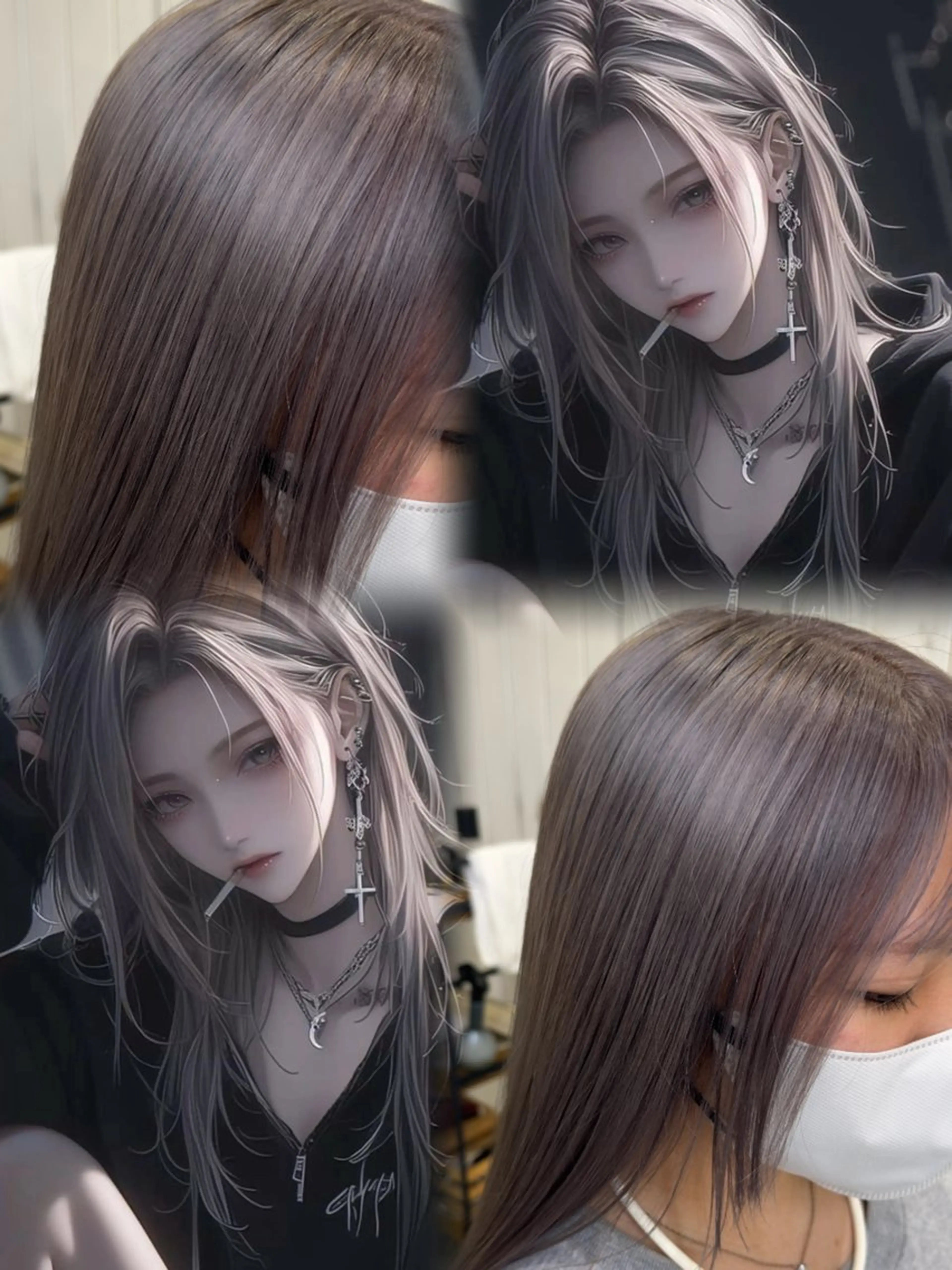 ミディアム カラー ヘアカラー お客様の要望を叶える 🥥國谷俊介🥥のヘアスタイル