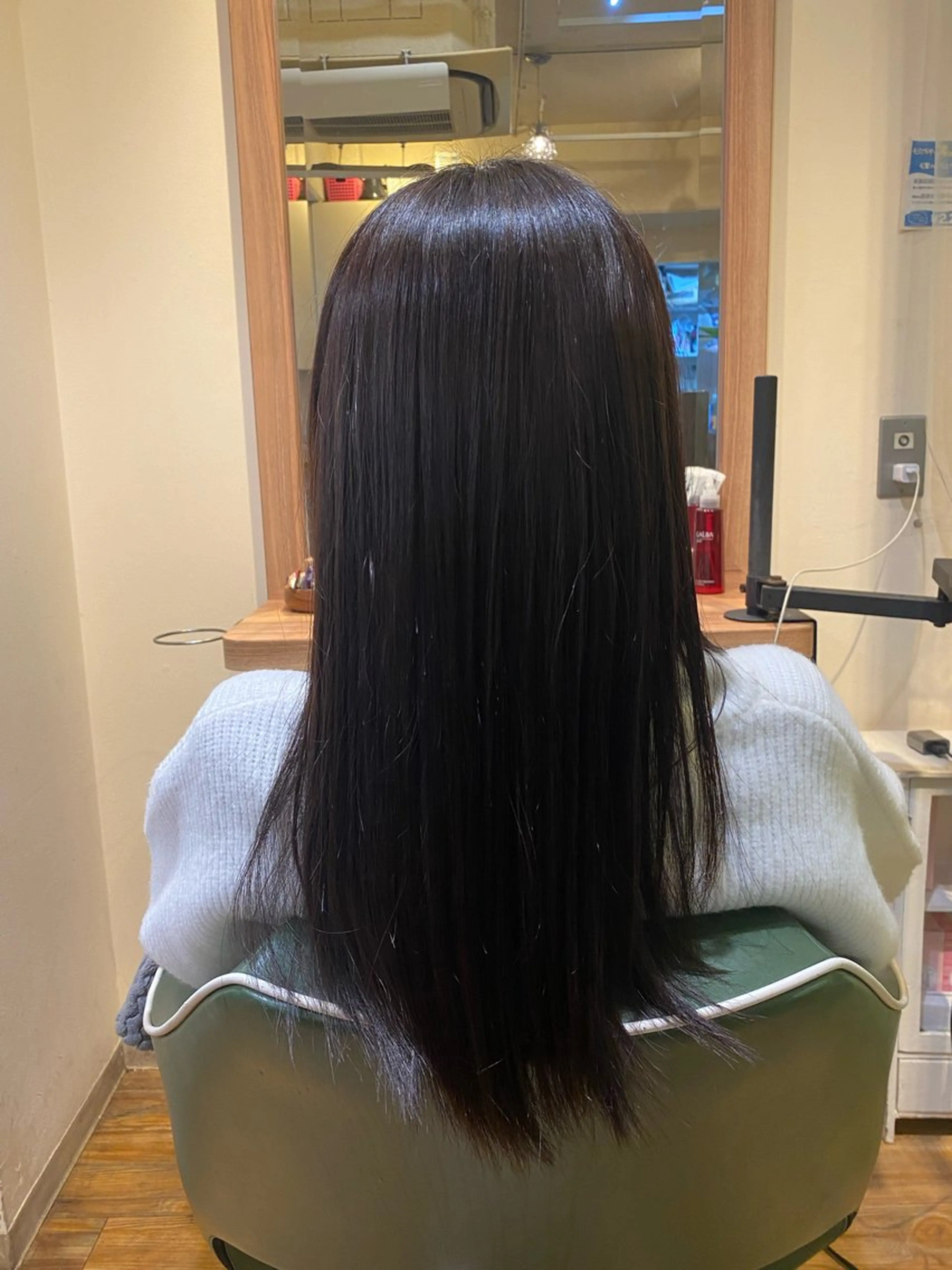 ロング カラー パーマ 縮毛矯正 cachecache白金高輪店所属・⭐️メンズ特化⭐️ 山﨑日向汰のヘアスタイル