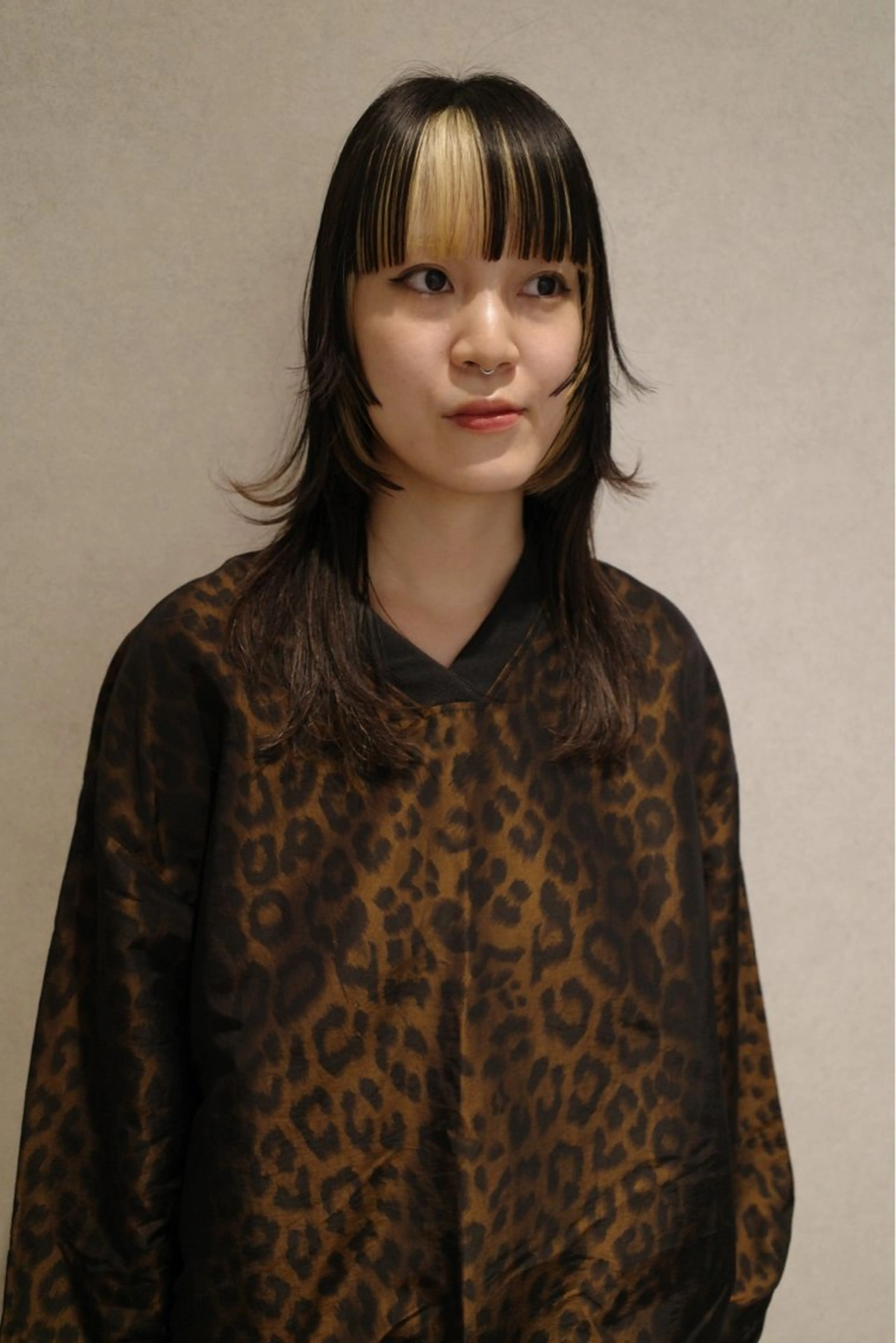 ミディアム カラー カット ヘアカラー トリートメント SALOWIN所属・ブリーチ🧹 ボブ✨レイヤーのヘアスタイル