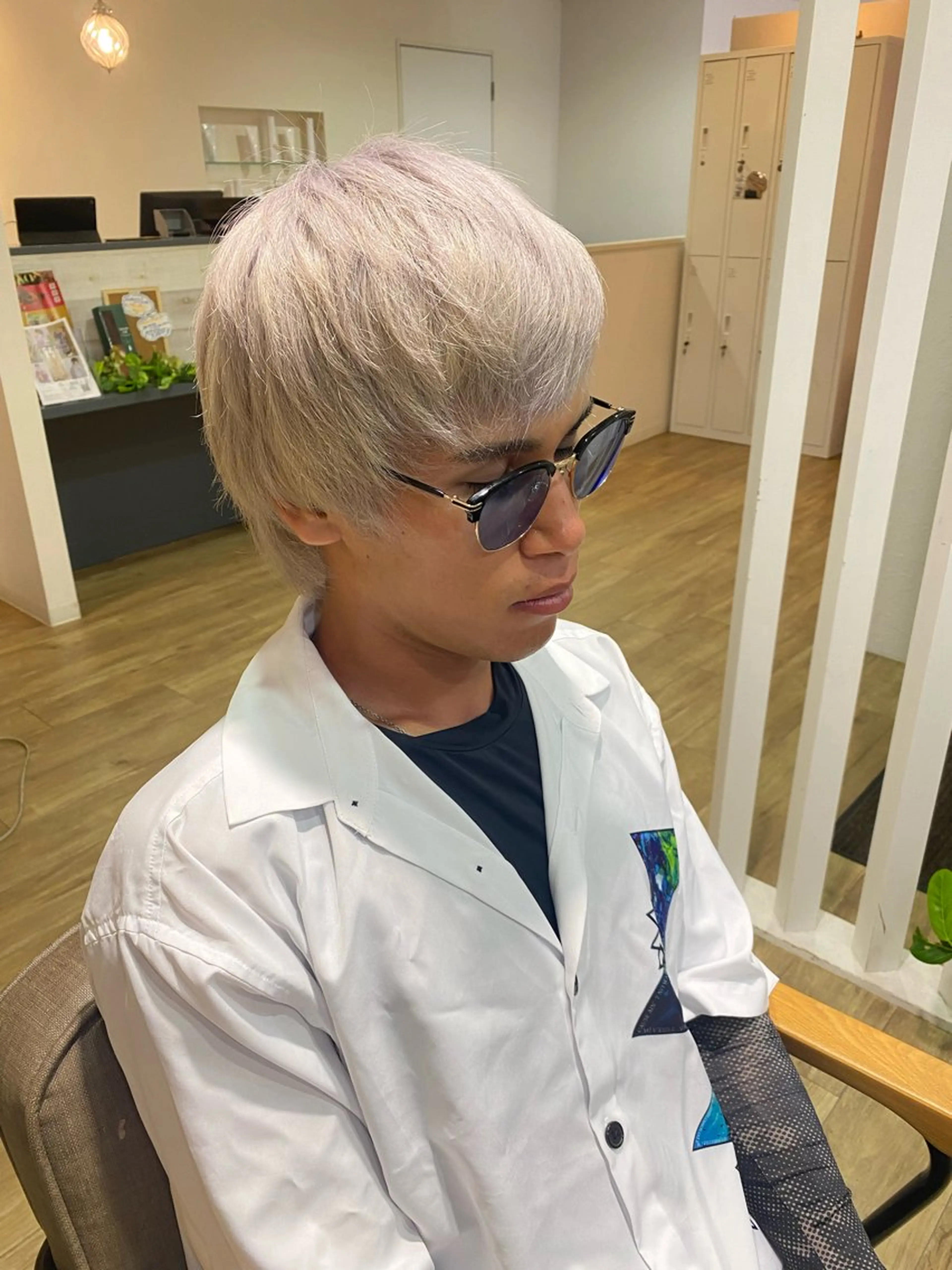 カラー メンズ CIEN lime所属・松下 育未のヘアスタイル