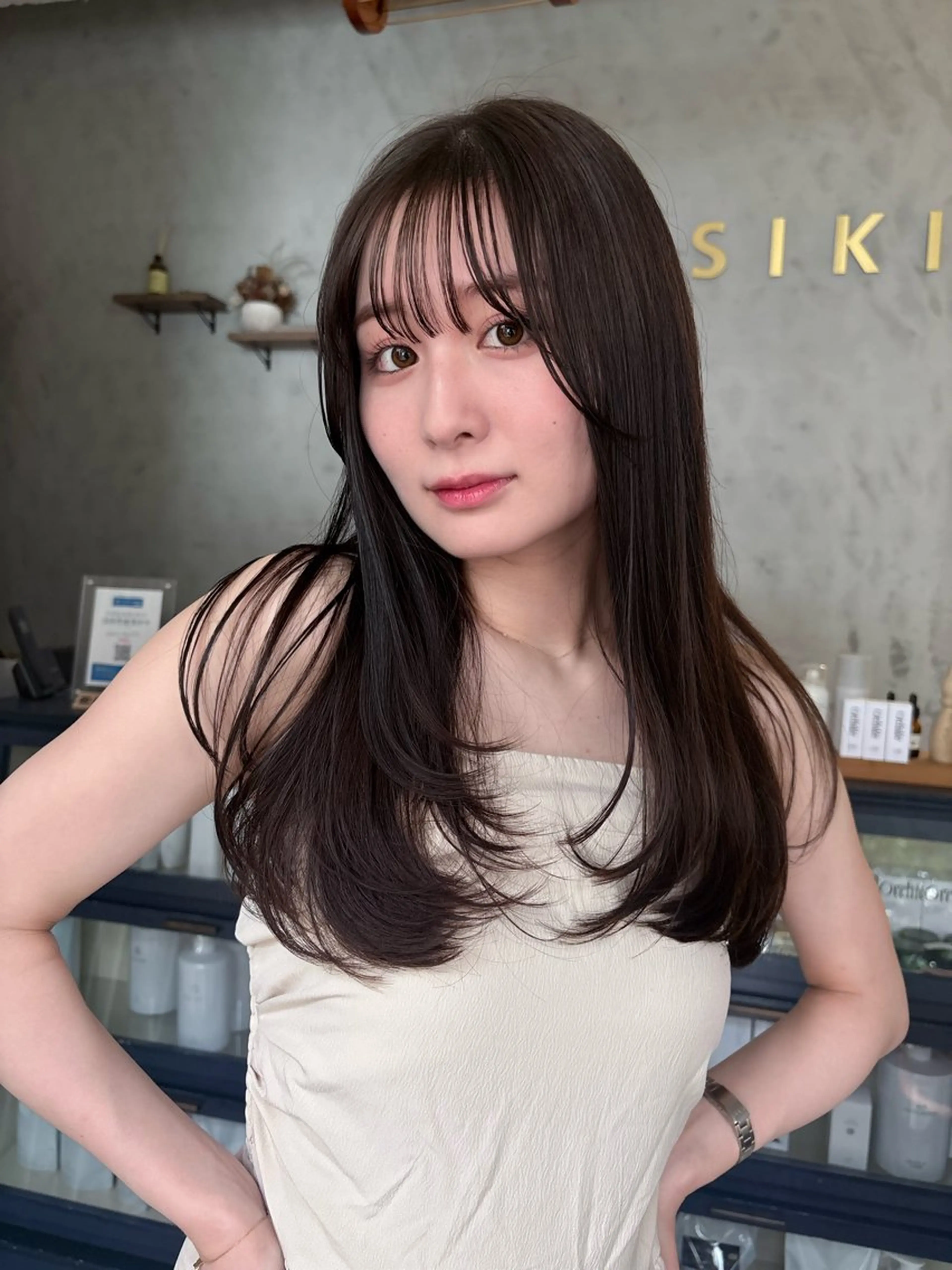 kpopオタクの方orレイヤーカット限定！✨カット料金無料💇‍♀️🆓U-30/ 6トーン​〜​10トーンまでのお客様のみの写真