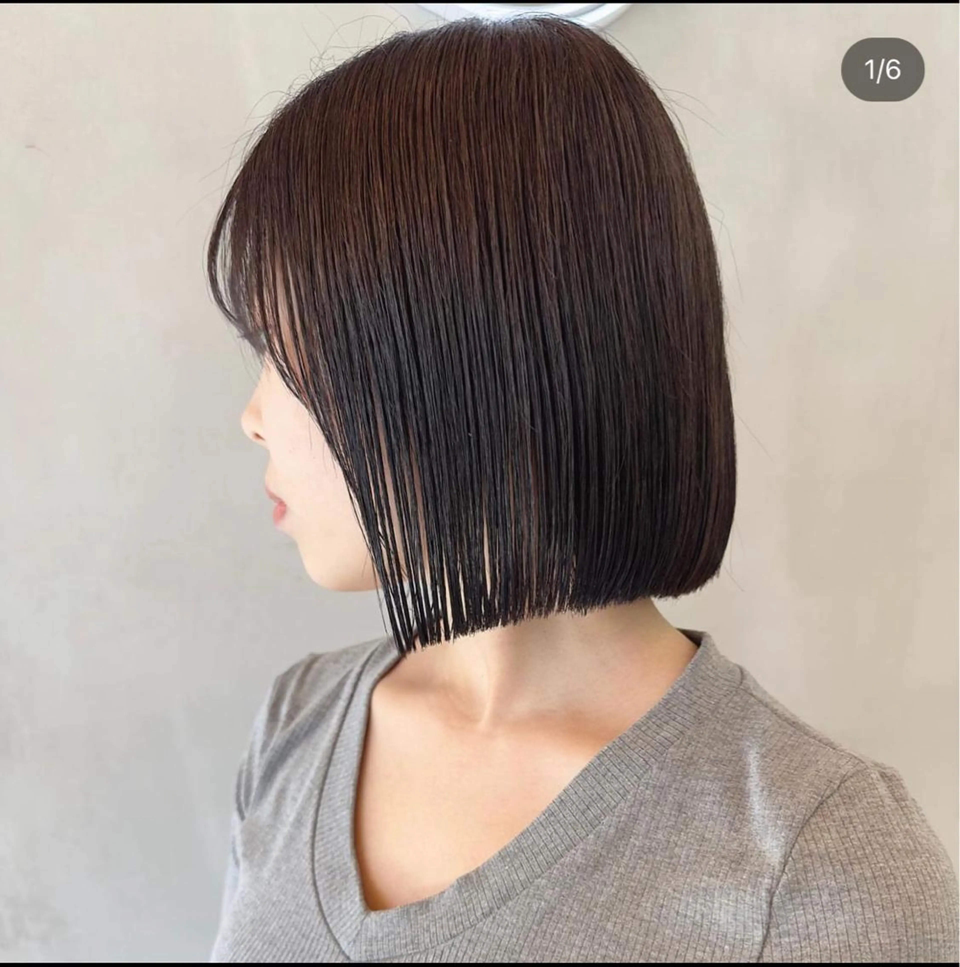 ショート ボブ SIGN店長中村 レイヤーカット募集のヘアスタイル