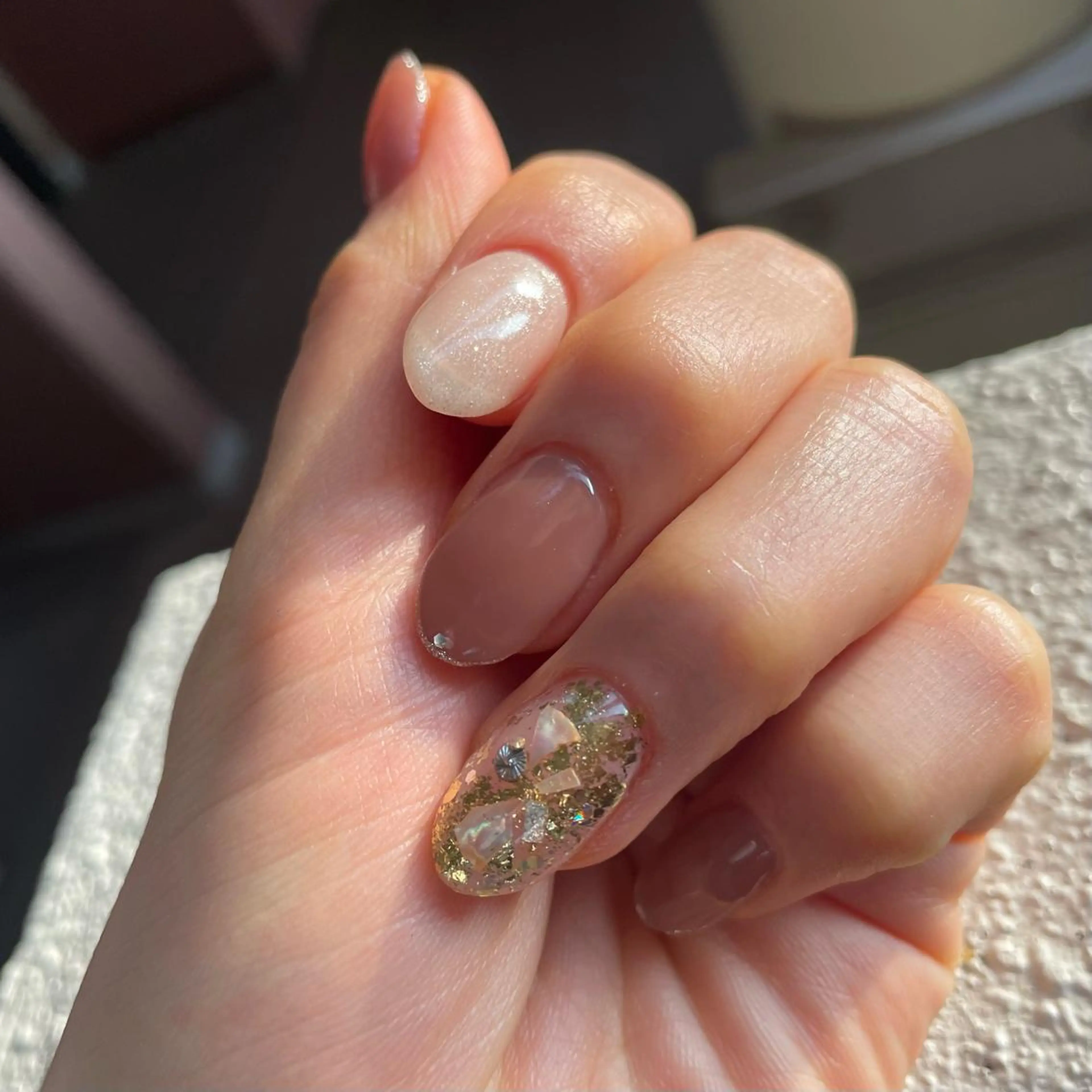 ネイル スカルプネイル 奥園 良恵のネイルデザイン