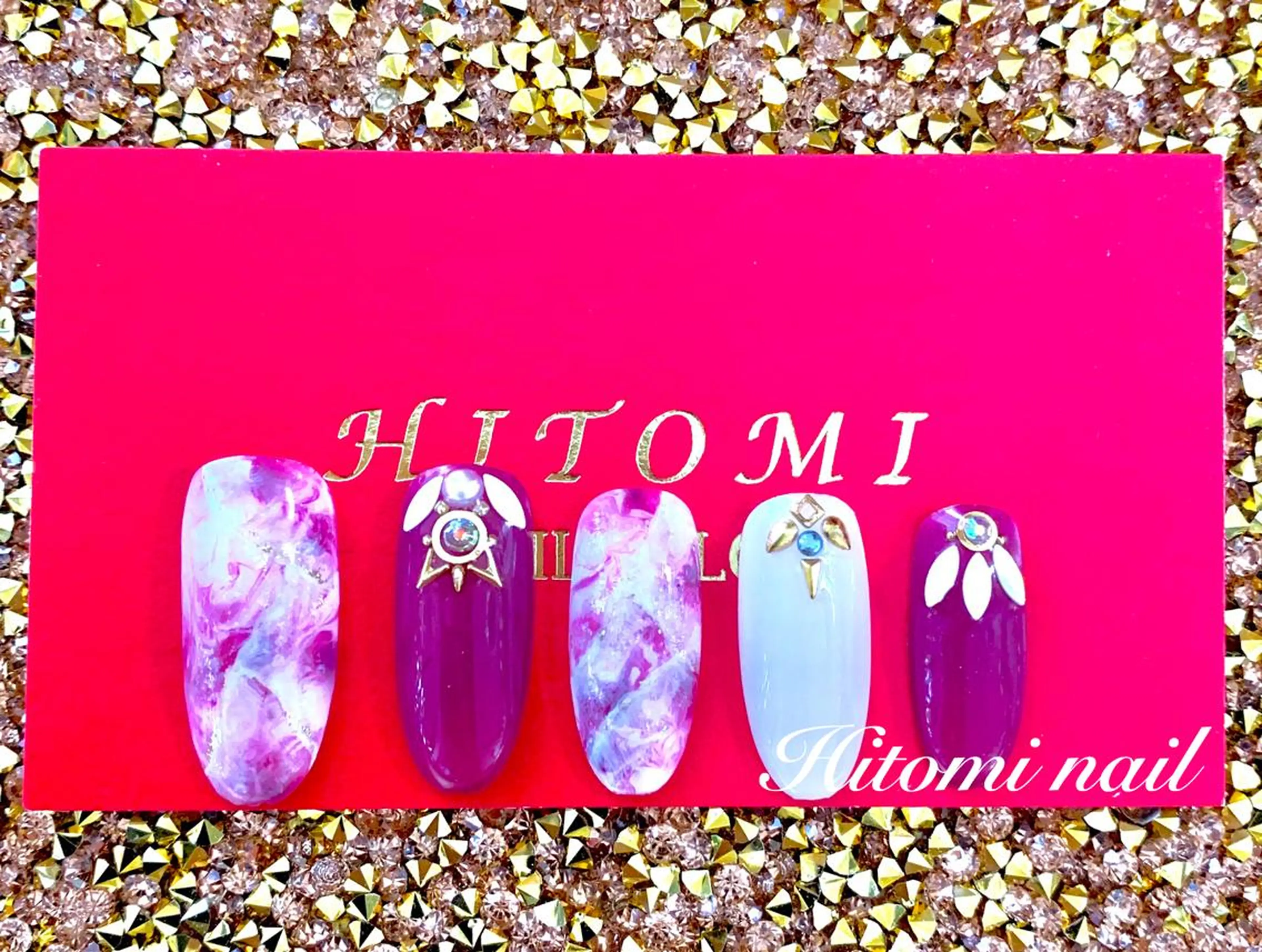 ネイル 大澤 瞳のネイルデザイン