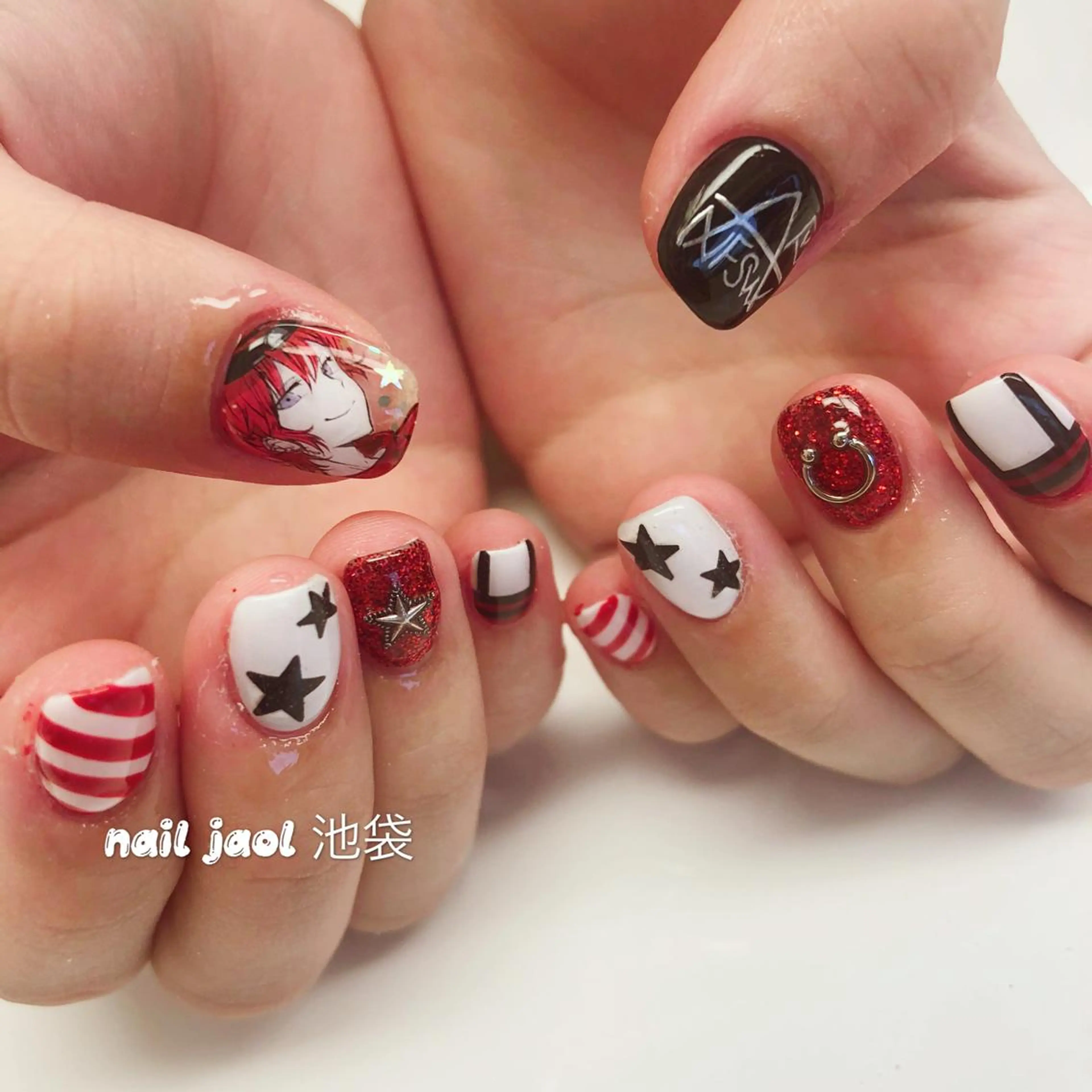 ミディアム nail jaol池袋店所属・ネイルJaol 池袋のネイルデザイン
