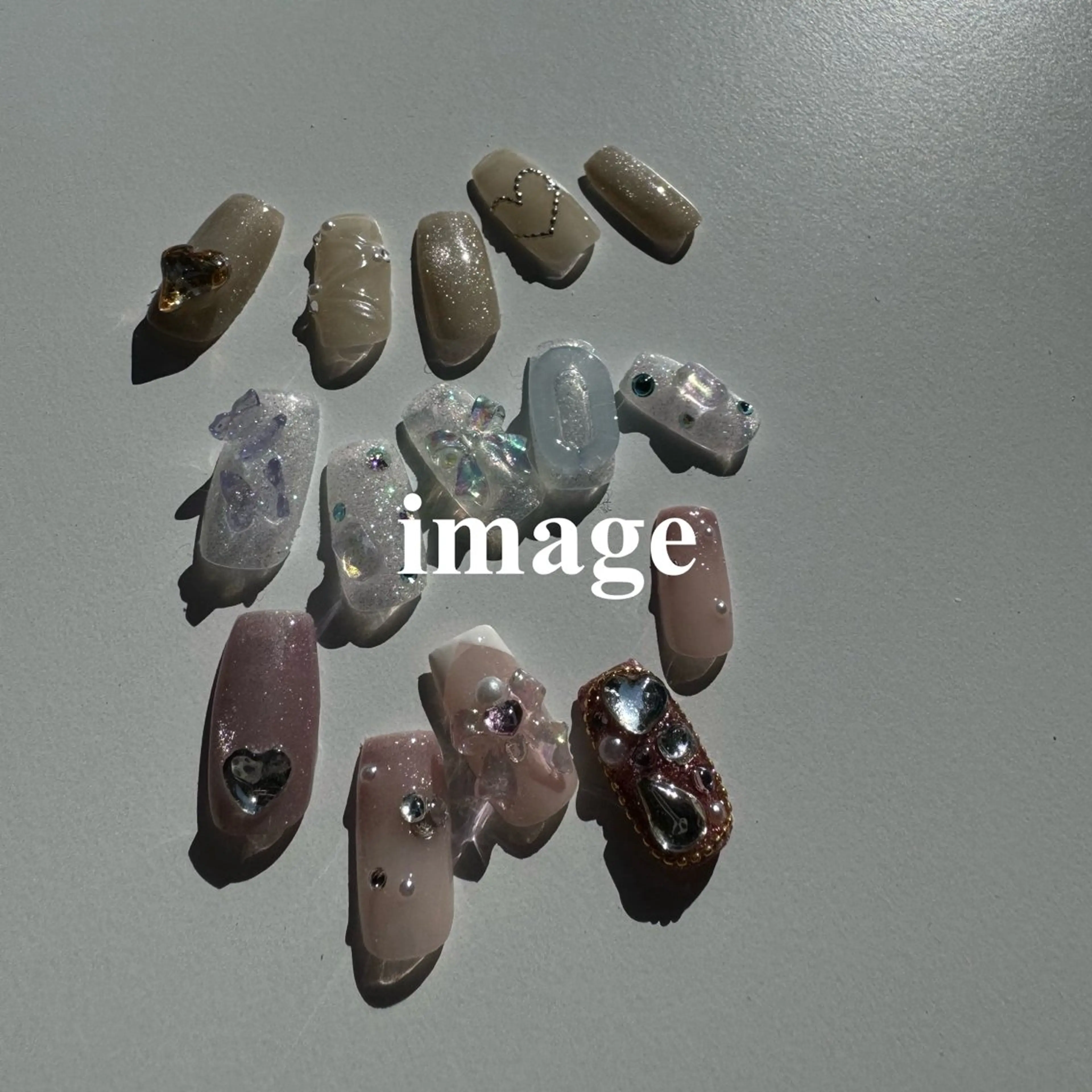 ネイル 韓国ネイル ワンホンネイル MARU NAIL mamiのネイルデザイン