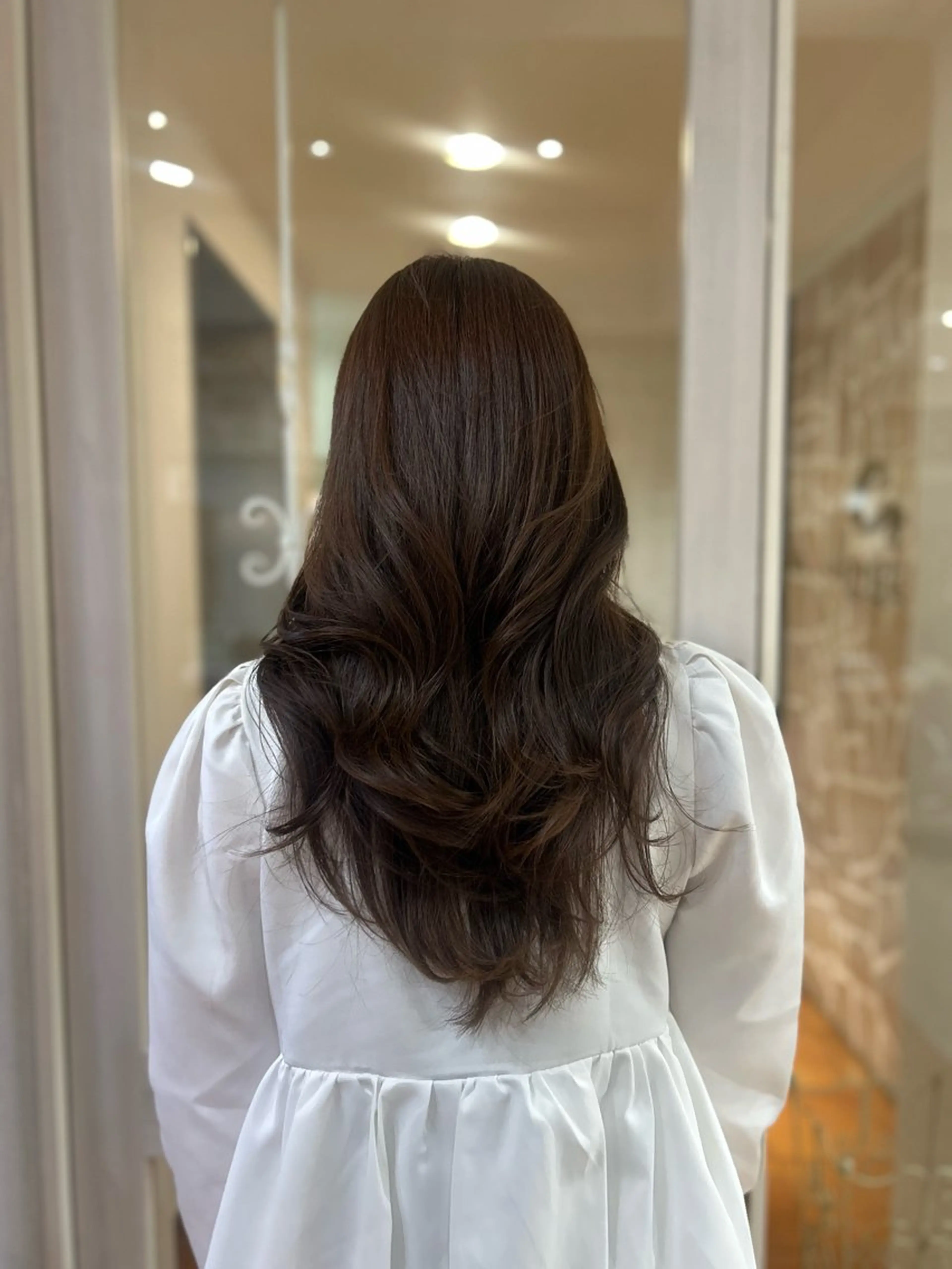 ロング カット ヘアカラー トリートメント 🎀透明感/レイヤ ー/Kotona🎀のヘアスタイル