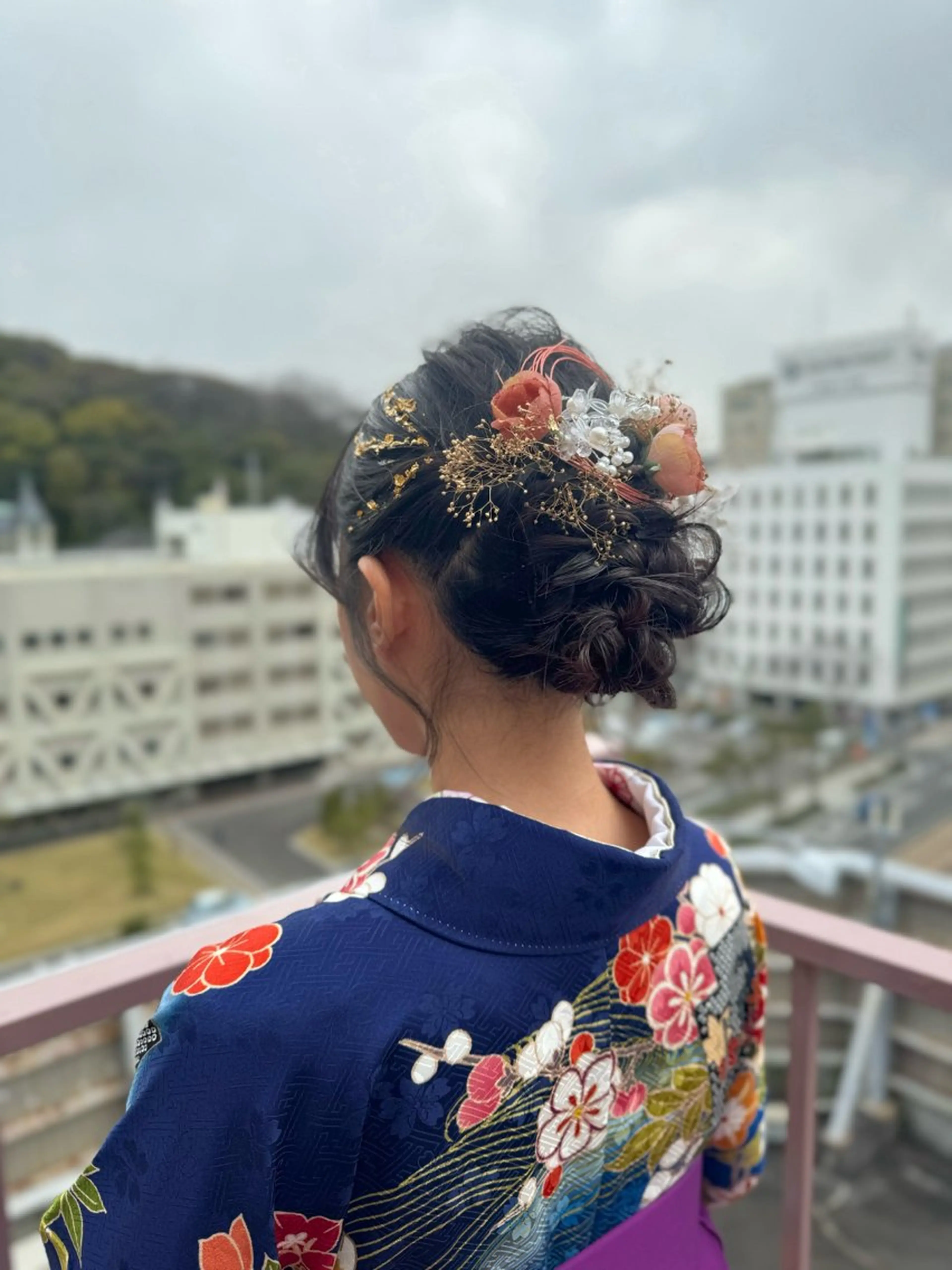 ヘアアレンジ 卒業式のヘアスタイル ヘアセット Viage （ビアージュ）のヘアスタイル