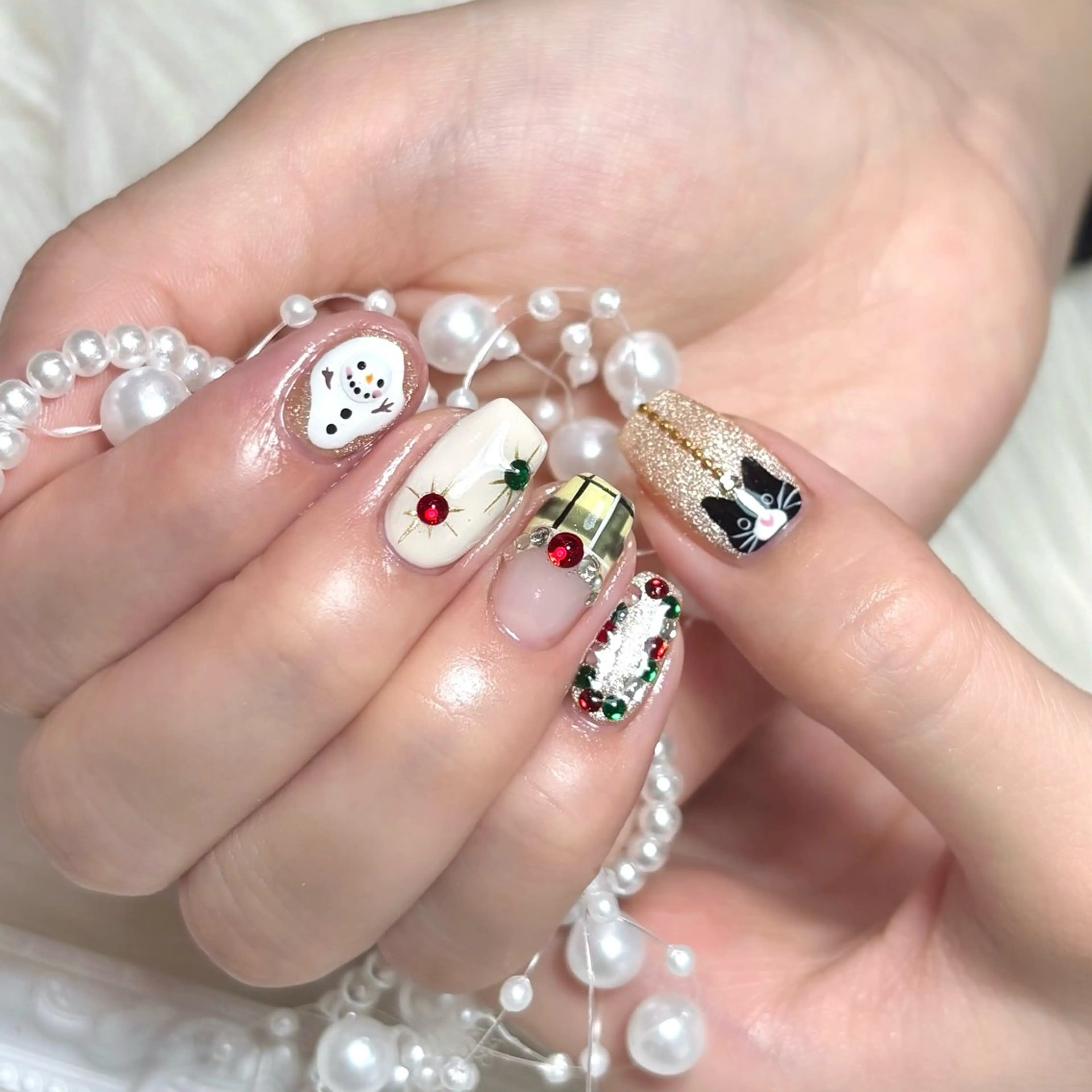 ネイル joieange福島 矢野のネイルデザイン