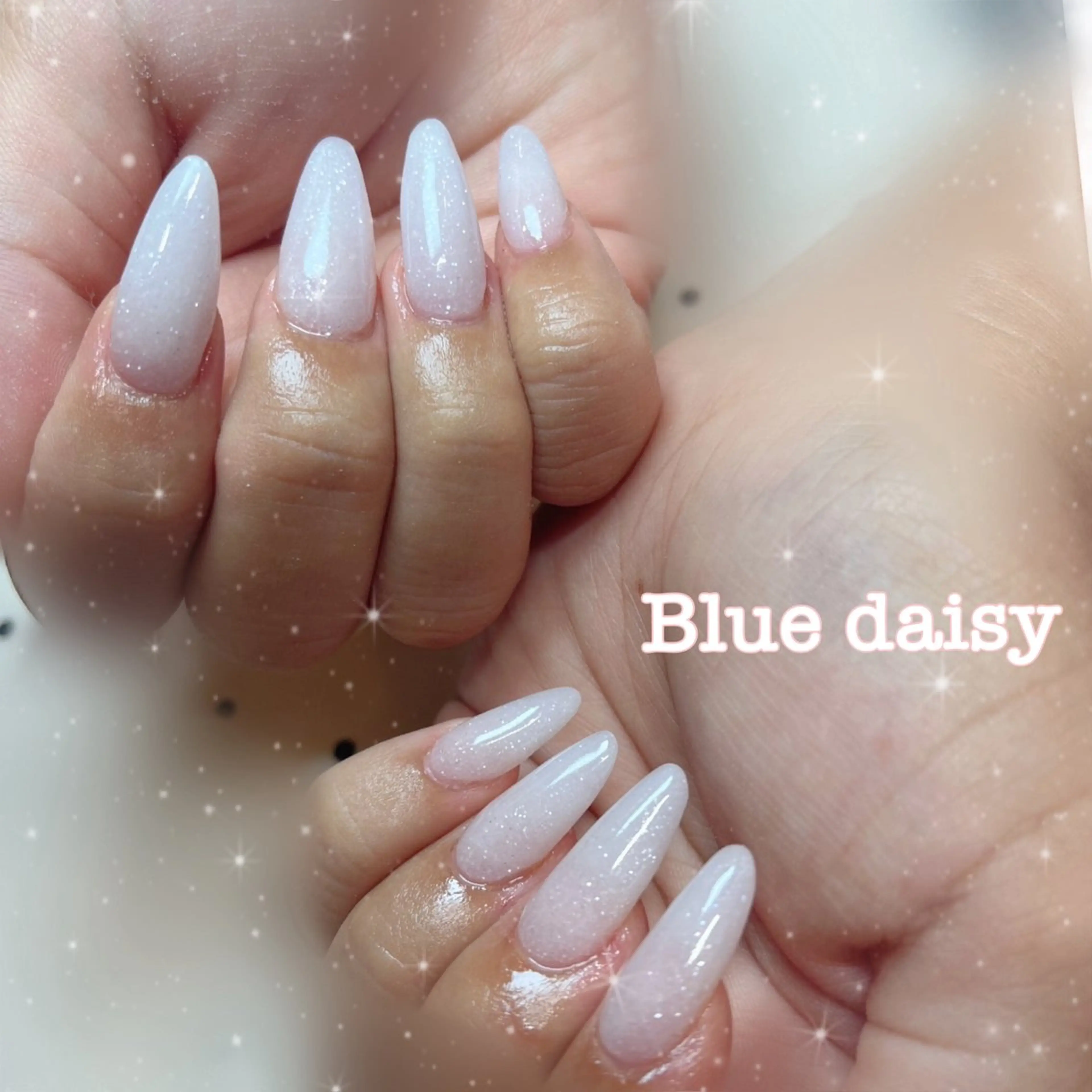 ネイル ラメ(グリッター) ハンドネイル ブルーデイジー栄本店所属・BlueDaisy 栄本店のネイルデザイン