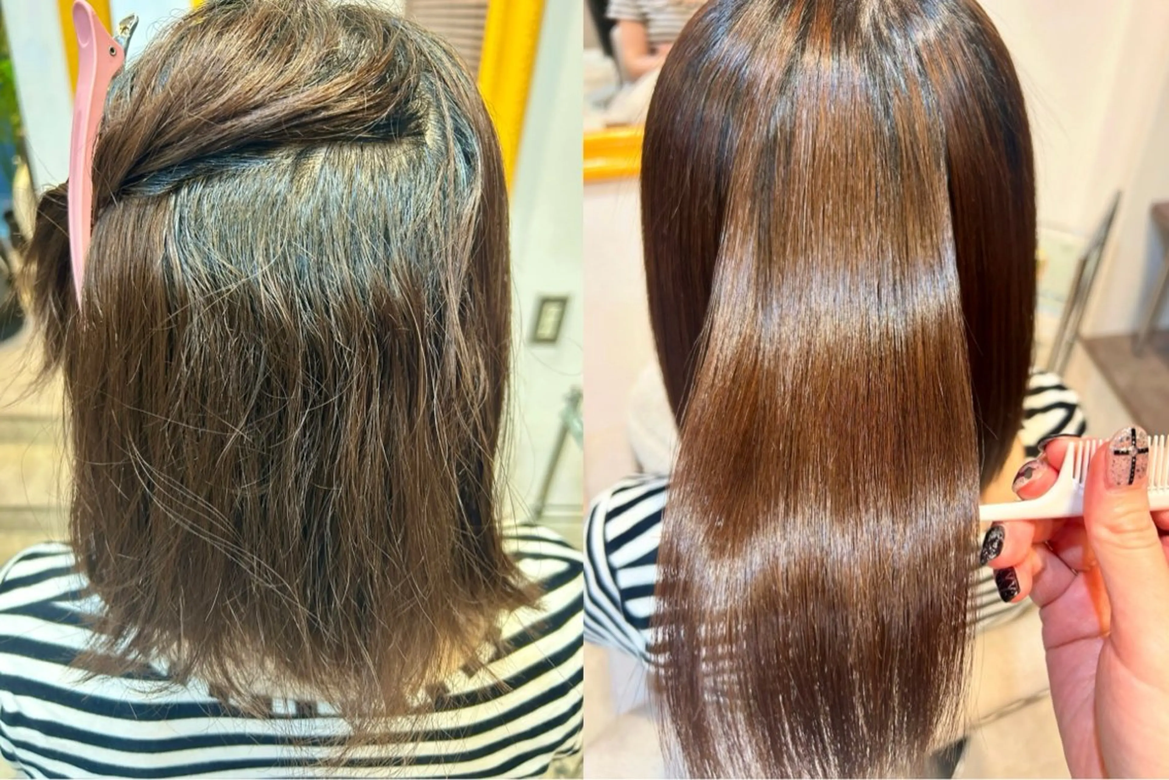 縮毛矯正 hair salon　PAcuTA.所属・透明感カラー🫧/ 縮毛矯正✨/RENAのヘアスタイル