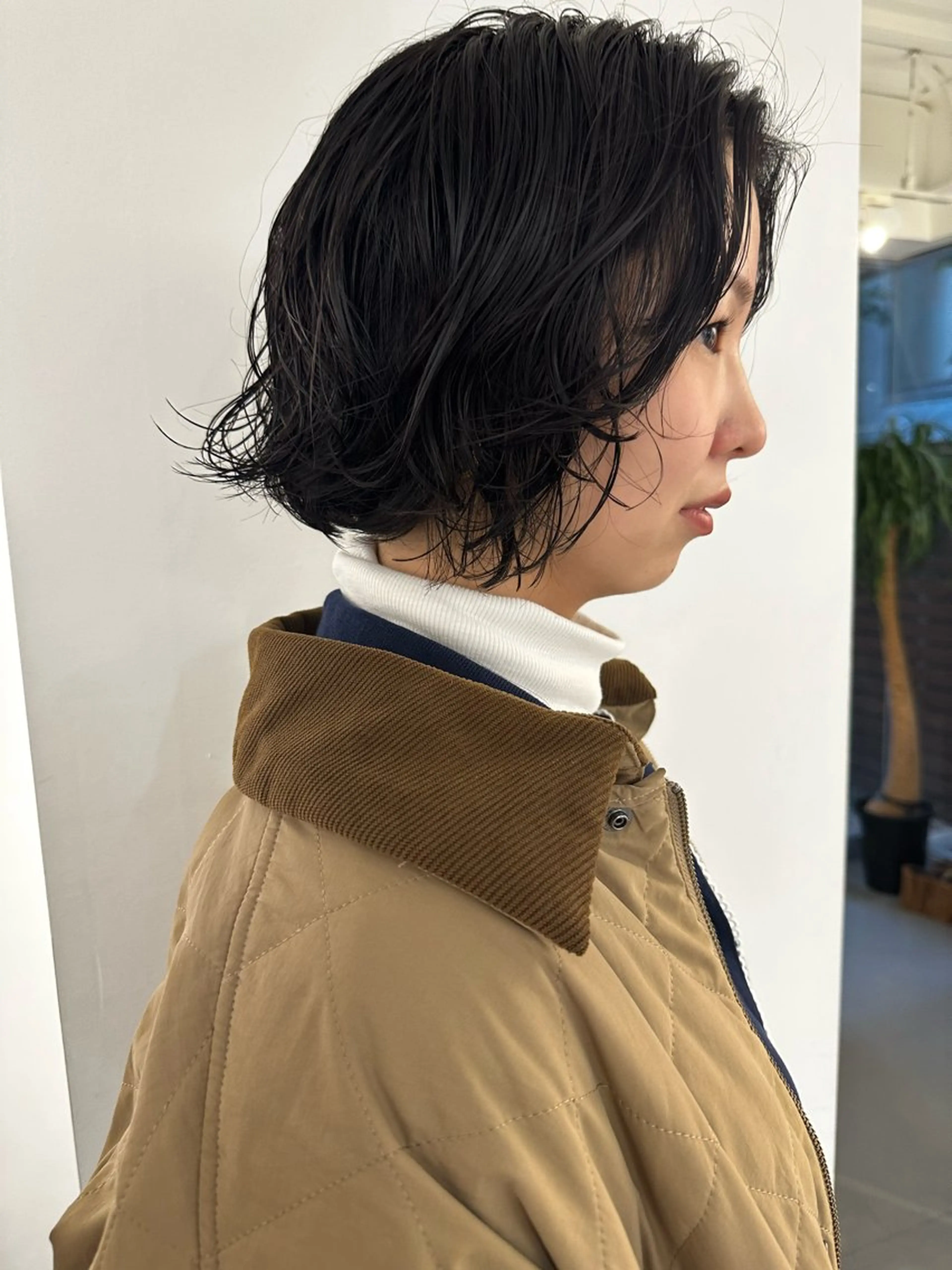 ミディアム パーマ カット パーマ お悩み解決パーマ hana🩰のヘアスタイル