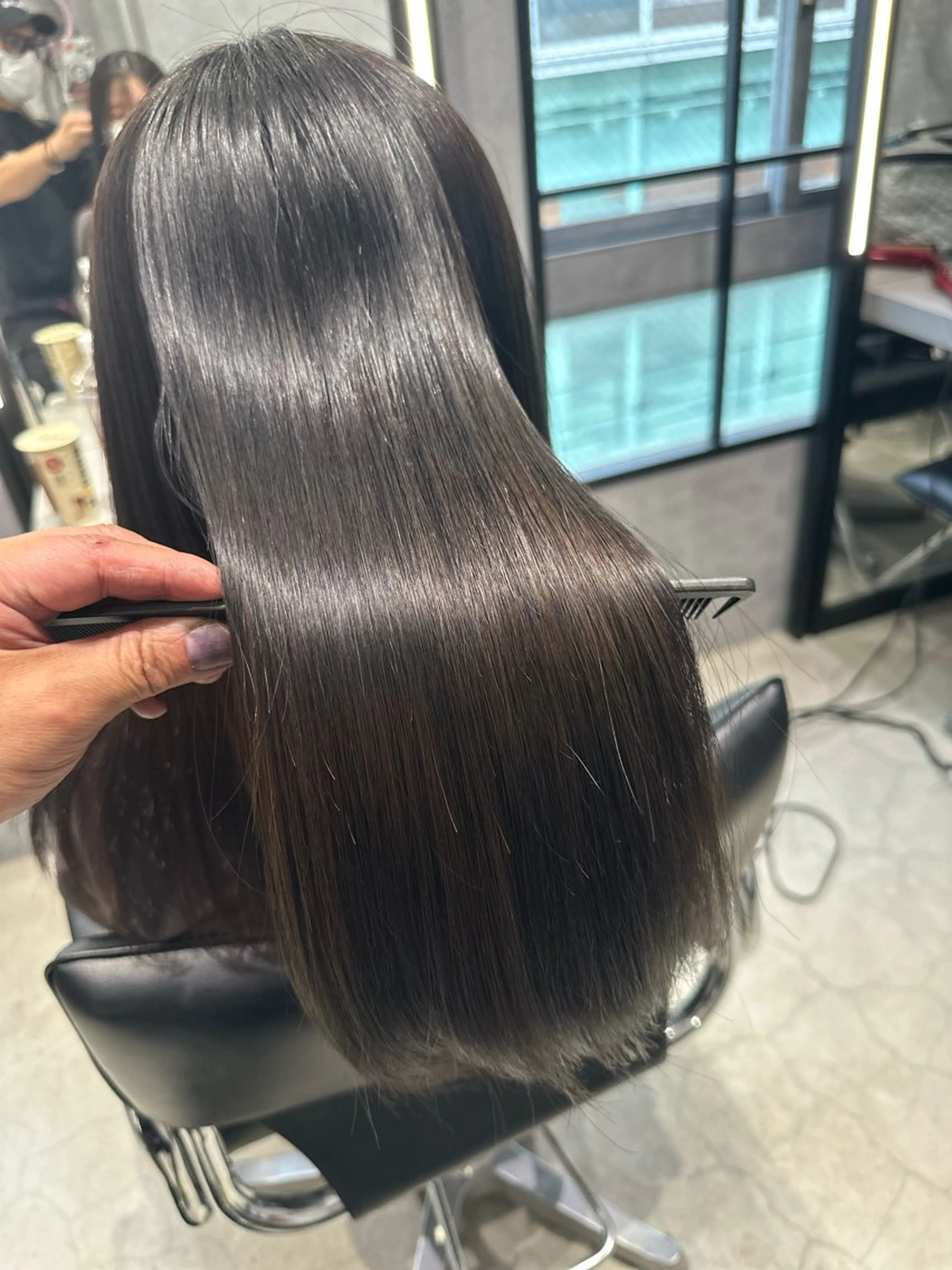 ロング メテオ取扱✨美髪 矯正✨HiroNYのヘアスタイル