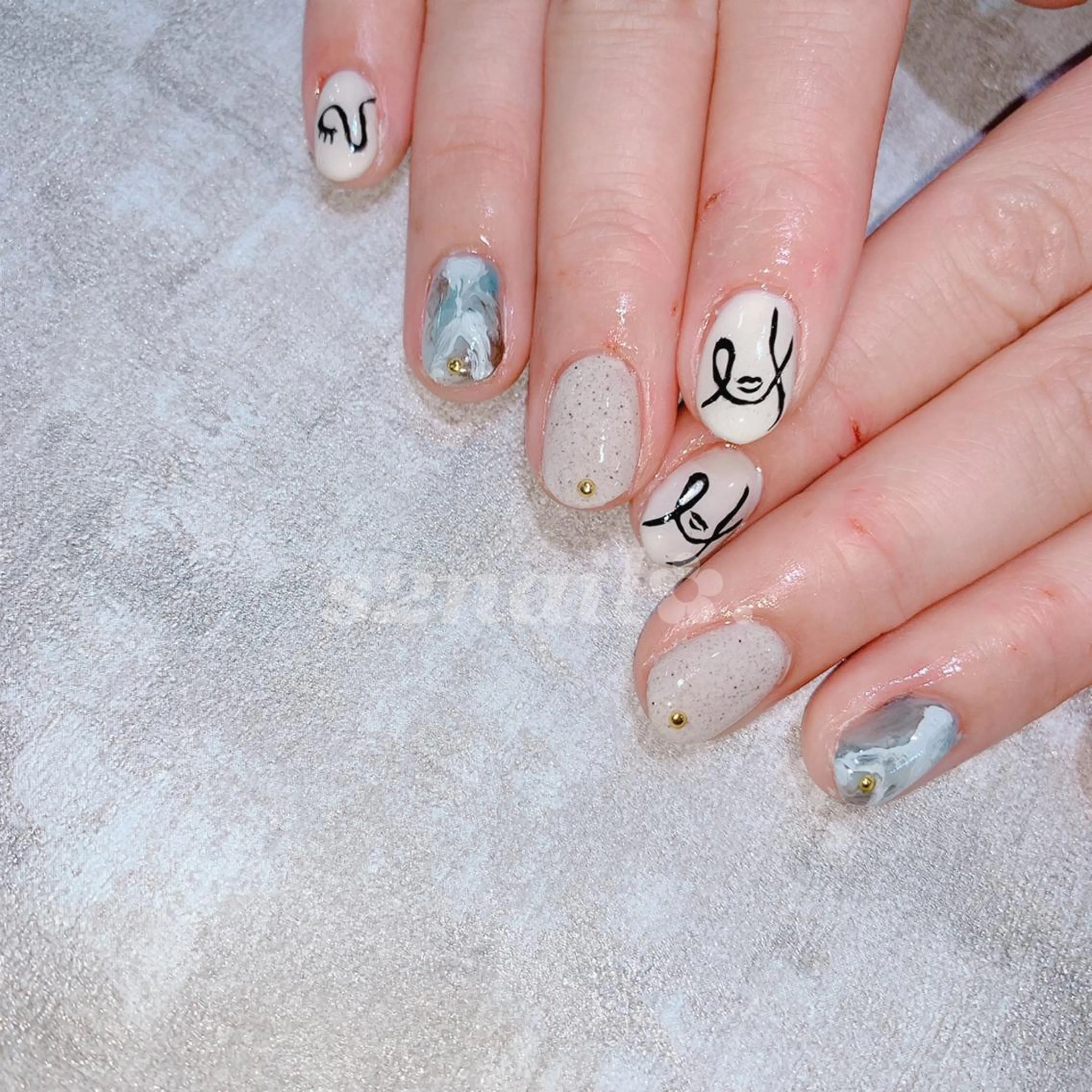 ネイル GO TODAY SHAiRE SALON mico店所属・SHIHO🎀原宿 表参道/パラジェルのネイルデザイン