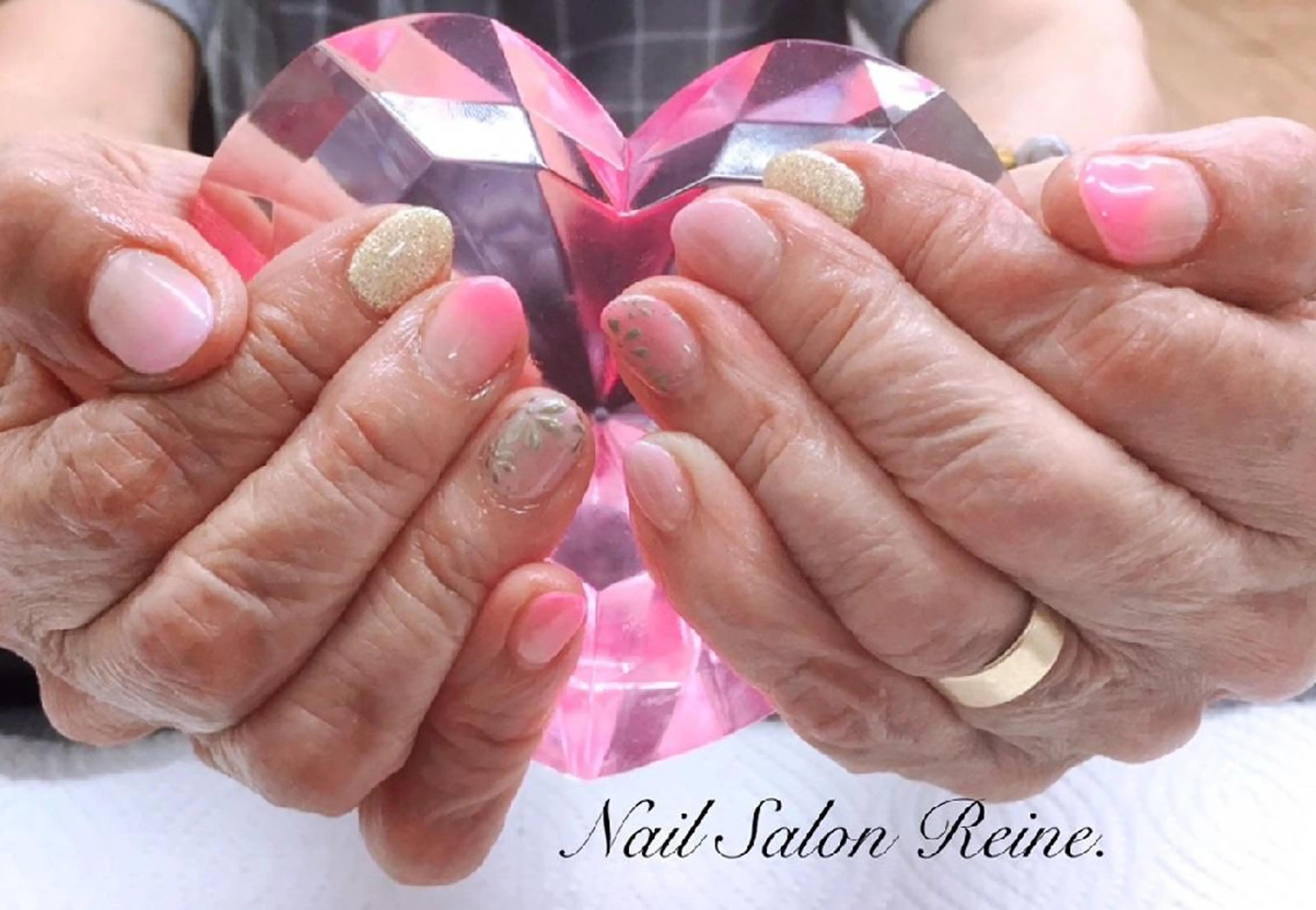ネイル グラデーション シンプルネイル Nailsalon Reine所属・玉栄 伶奈のネイルデザイン