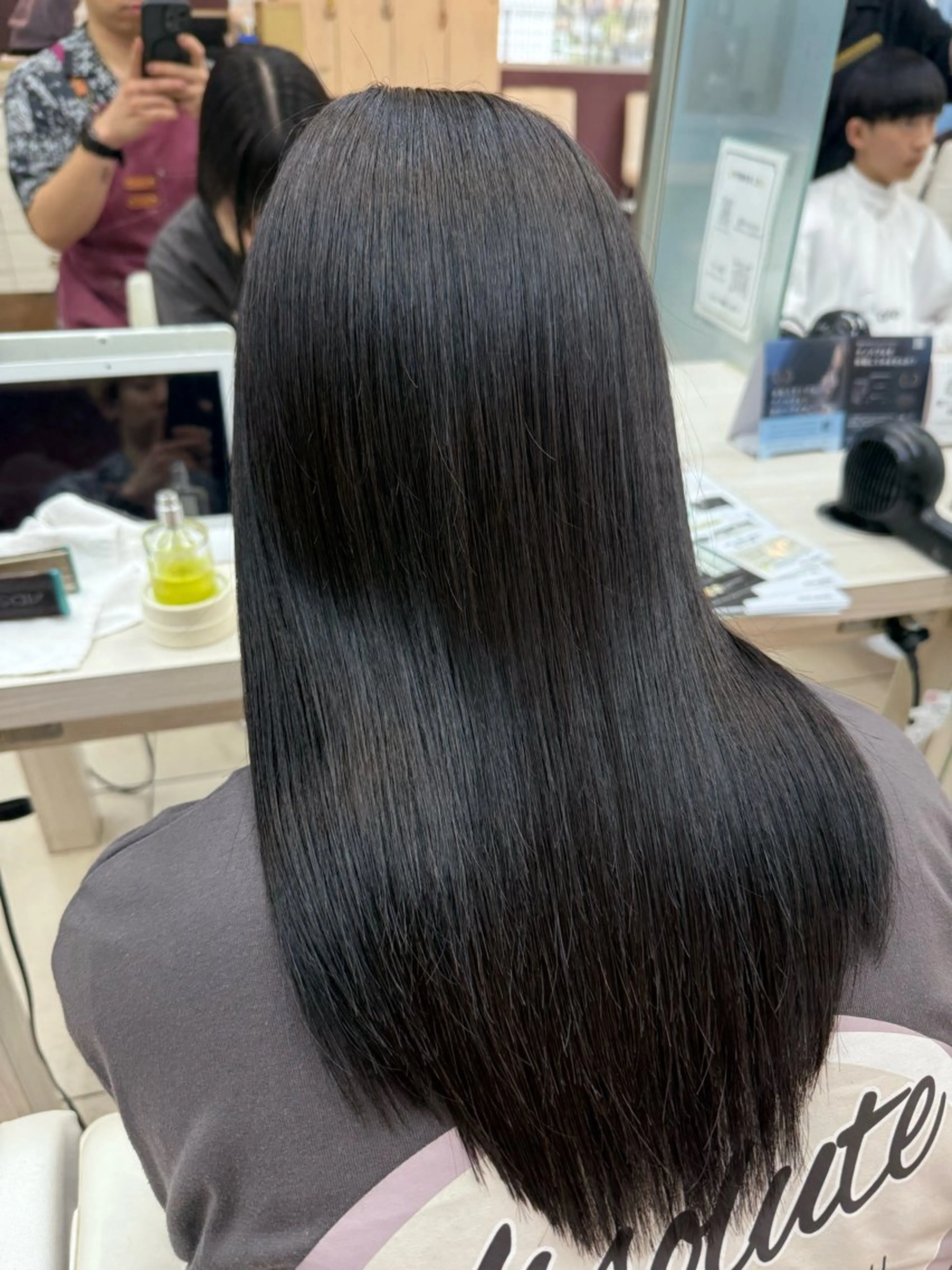 セミロング カラー ヘアカラー トリートメント どんな髪の悩みも解決 します✨田嶋俊一✨のヘアスタイル