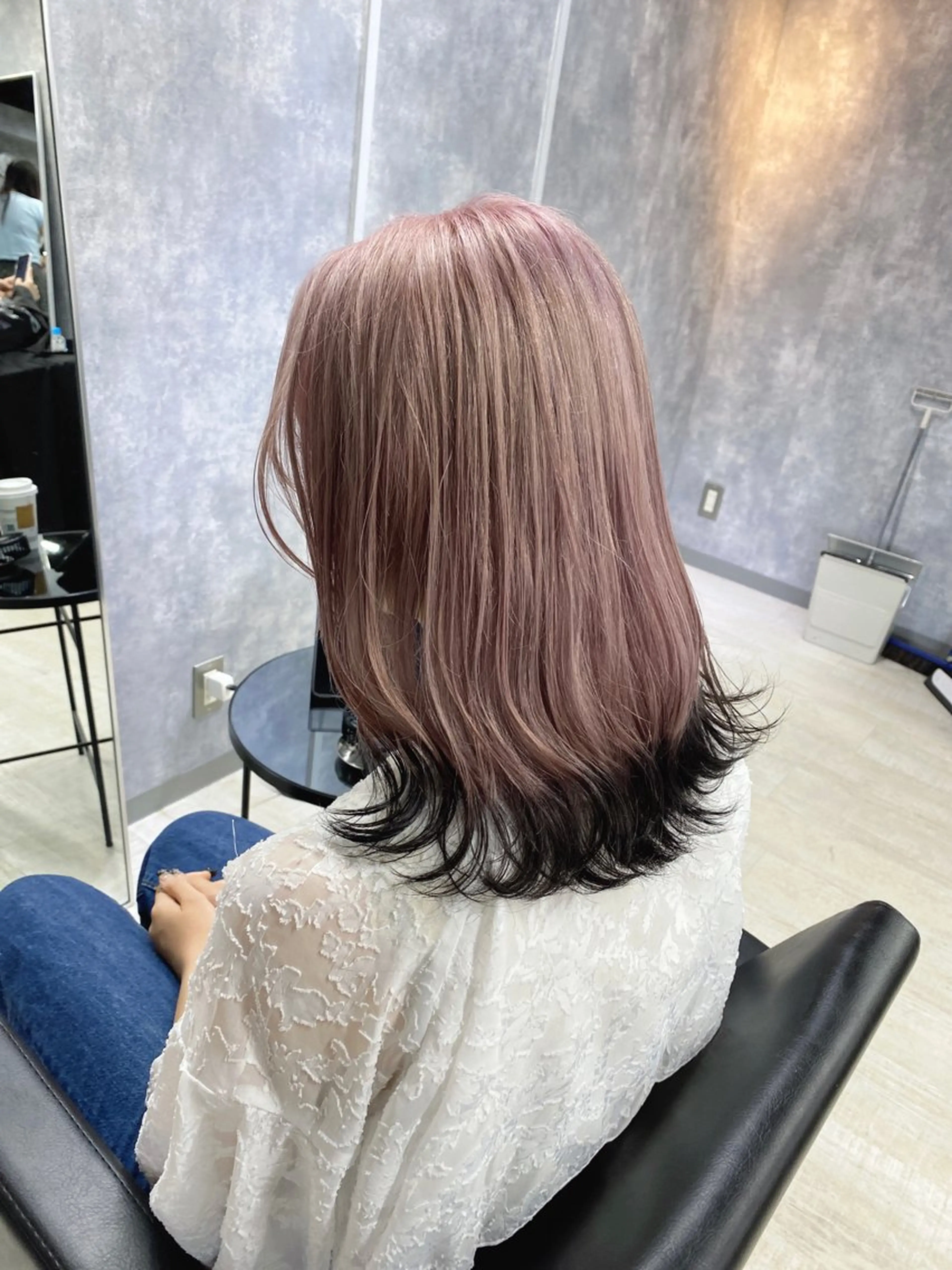 ミディアム .ico所属・【.ico】心斎橋 飛田ゆうきのヘアスタイル