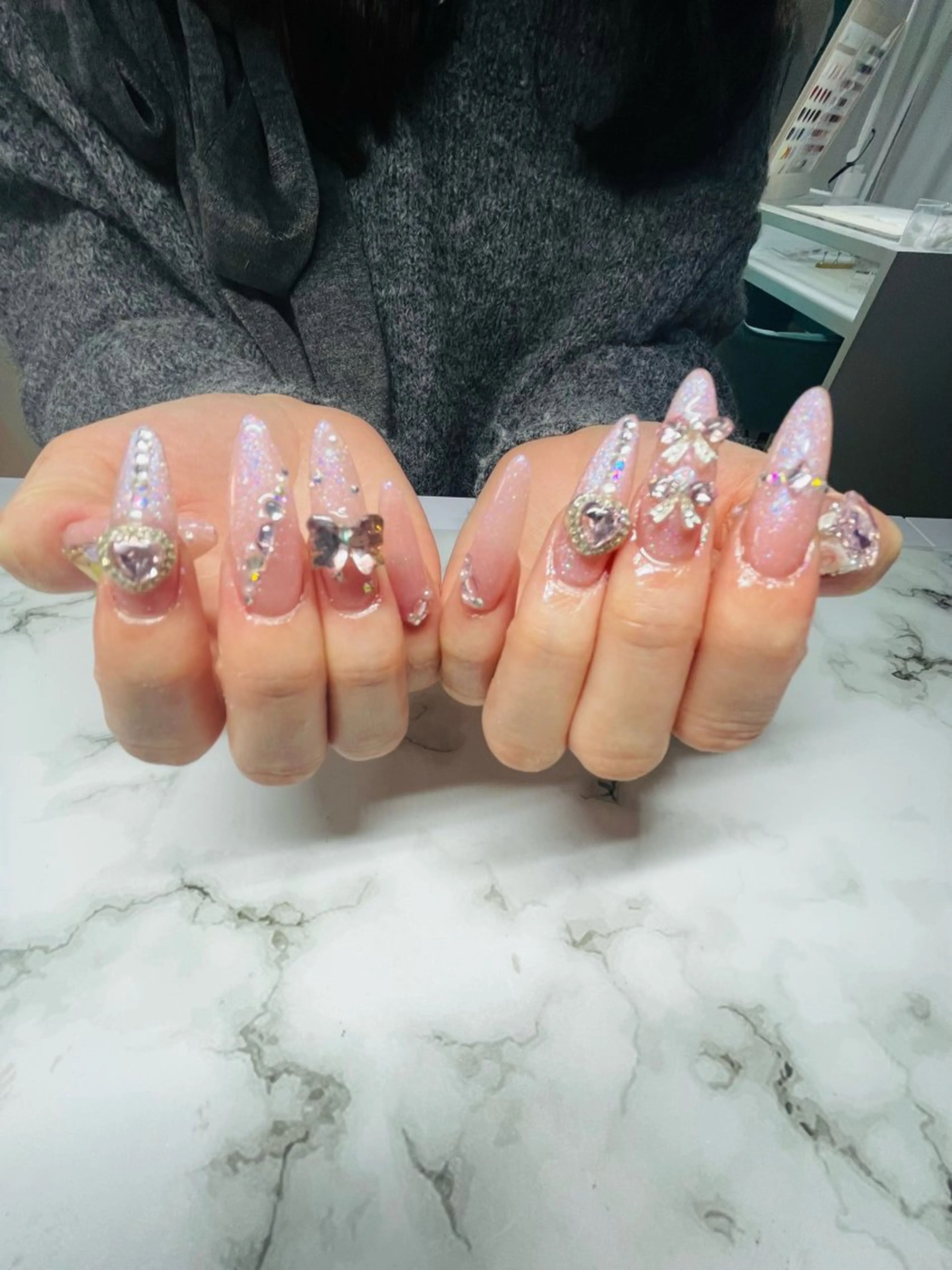 ネイル 長さ出し ネイルチップ Star Beautyのネイルデザイン
