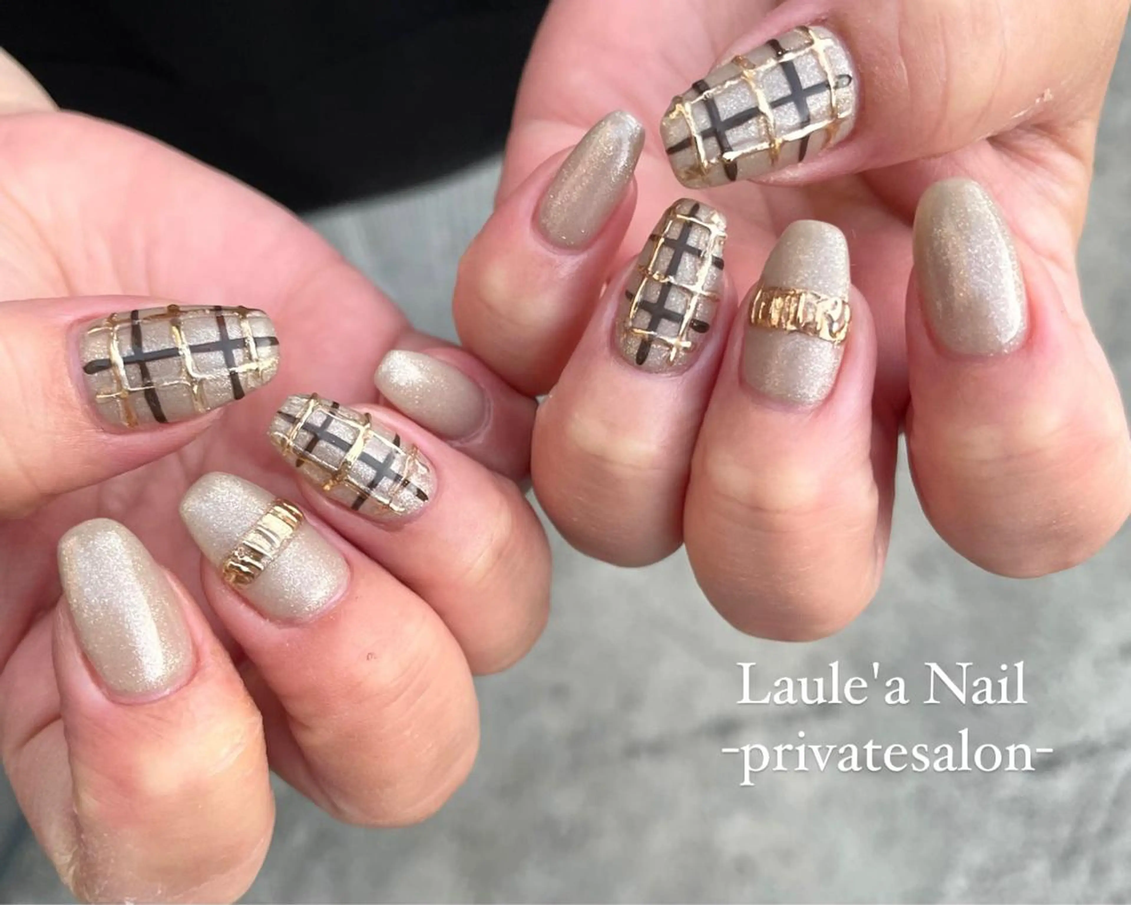 ミディアム ReAnc所属・💎ReAnc💎 （Laule'a ）のネイルデザイン