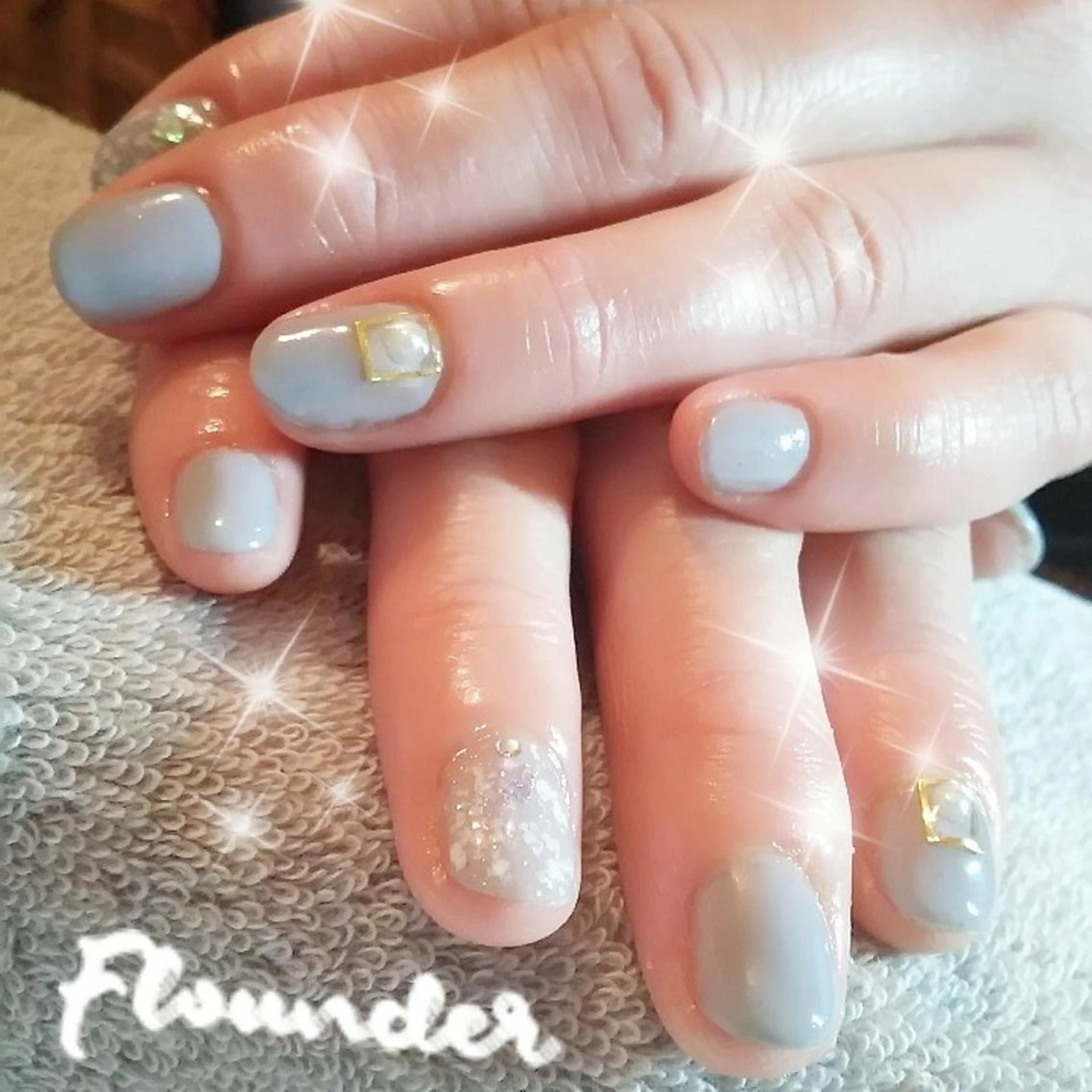 ショート ネイル Franda ✾のネイルデザイン