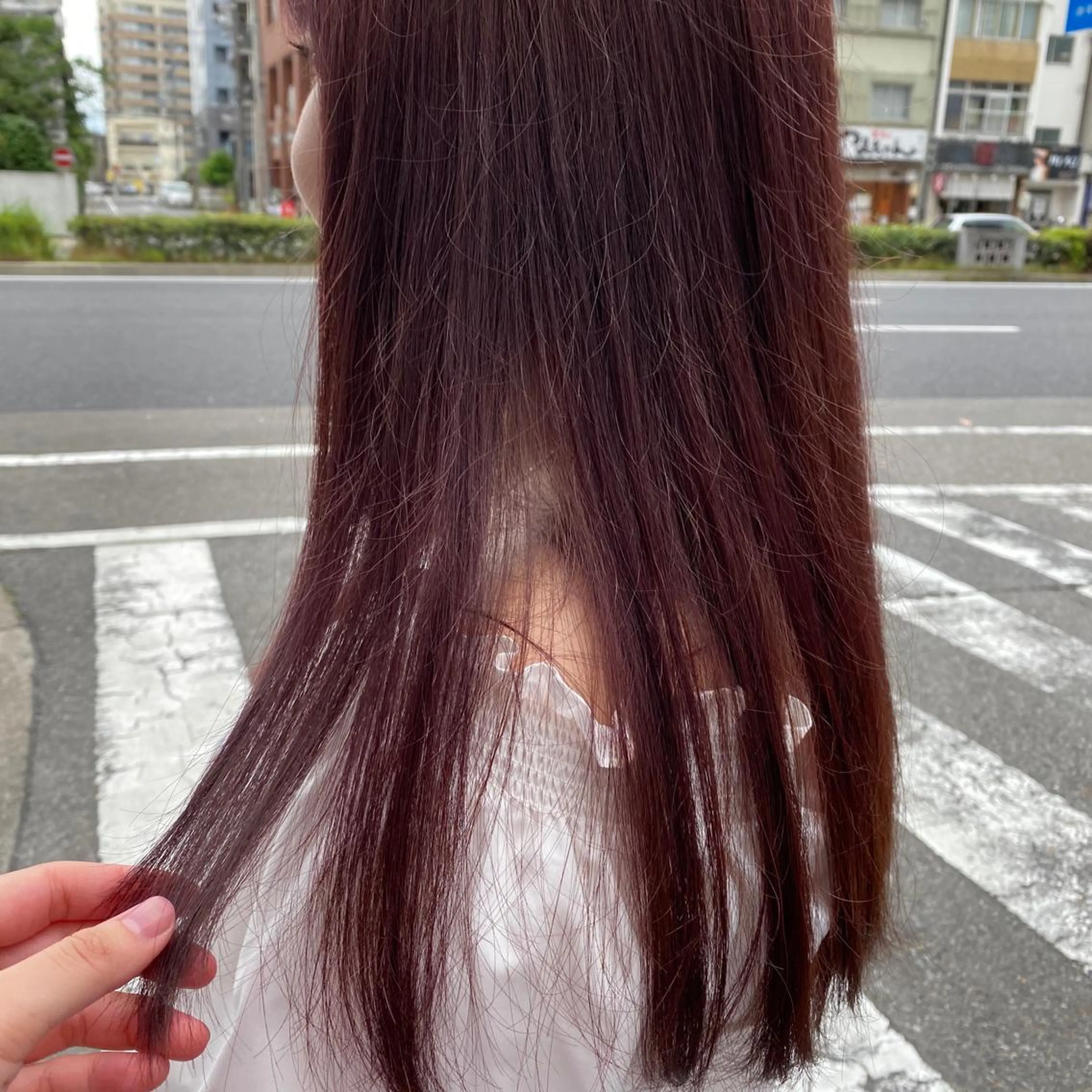 ロング カラー 透明感カラー レッドカラー ｲﾁｶﾜ ﾐｵ/ minim hairのヘアスタイル