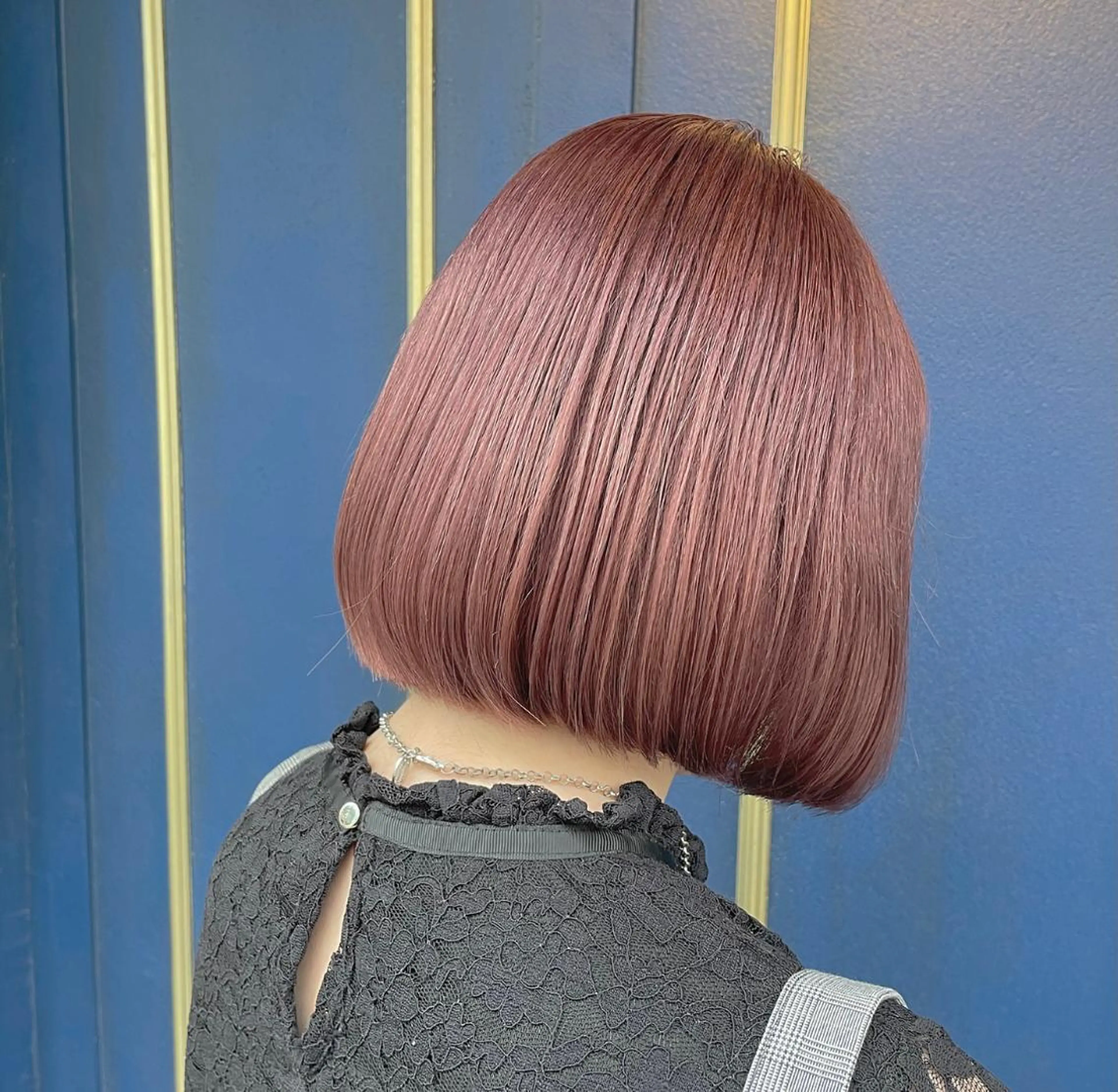 セミロング カラー ヘアアレンジ カット ヘアカラー ヘアセット 🎀髪質改善/透明感 カラー🎀reikaのヘアスタイル