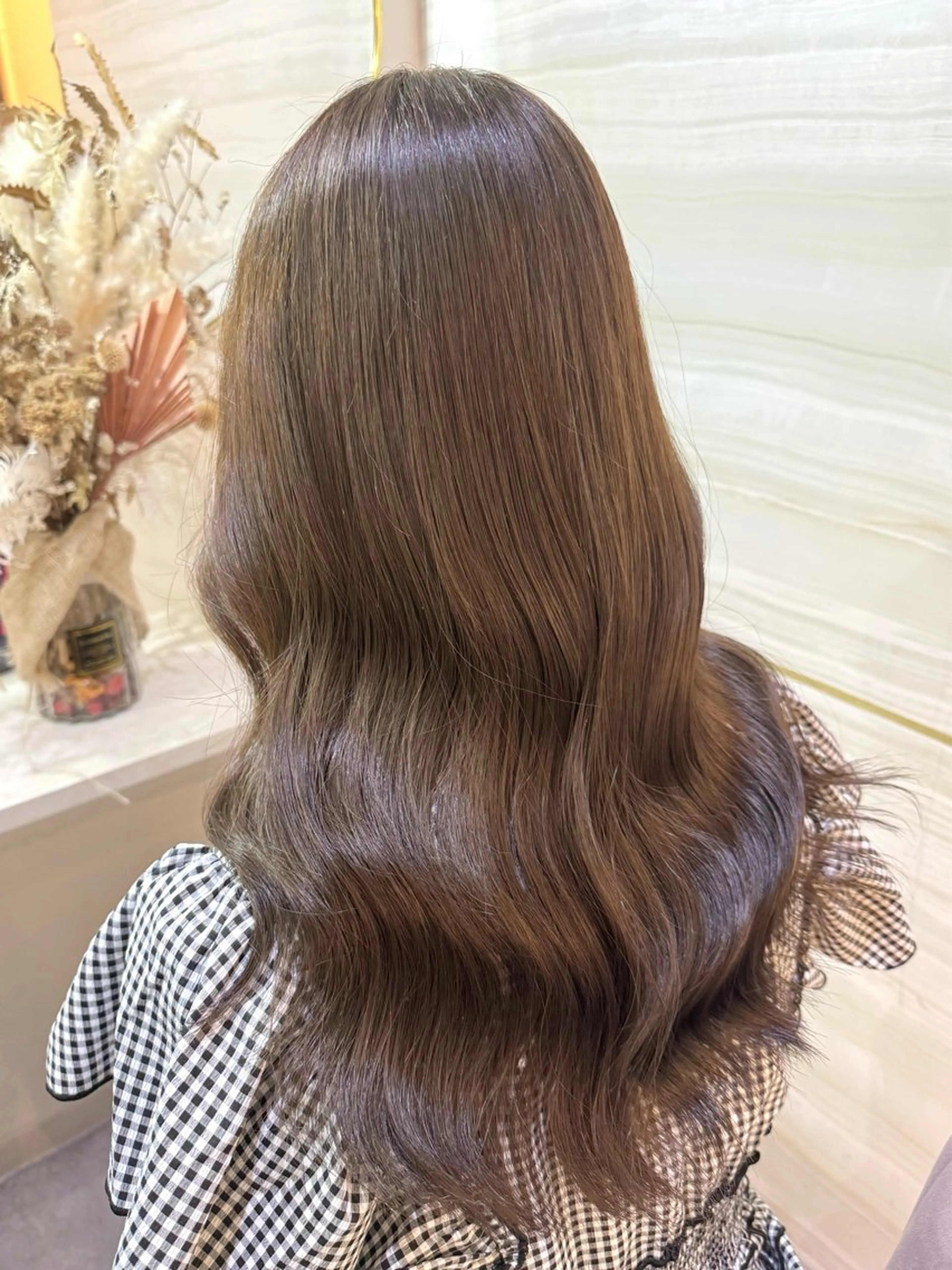 ロング カラー elubylovis mana💜のヘアスタイル
