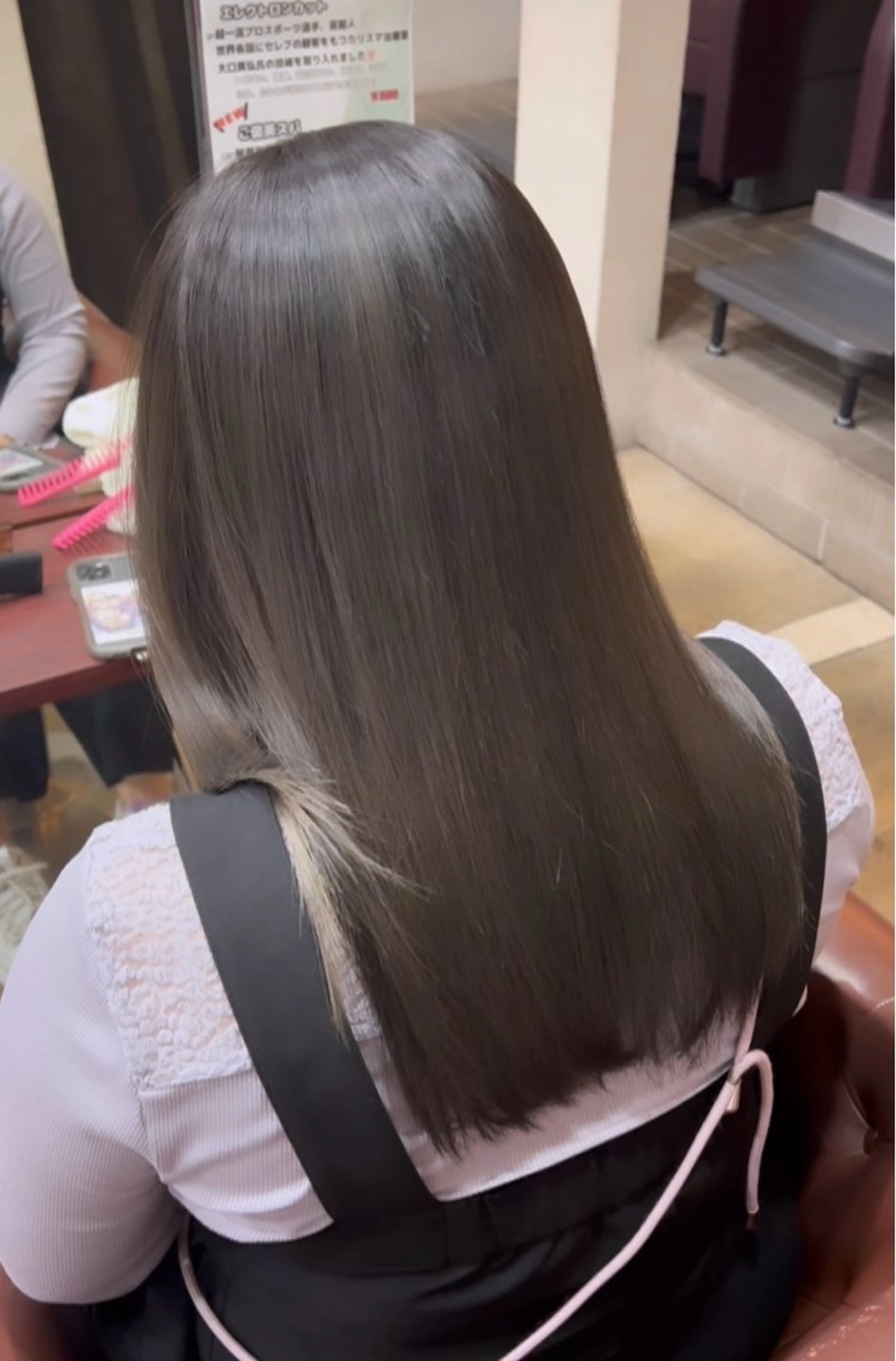 《ノンダメージ施術🪞》全体カット💖➕ノンダメージ艶カラー✨️💗の写真