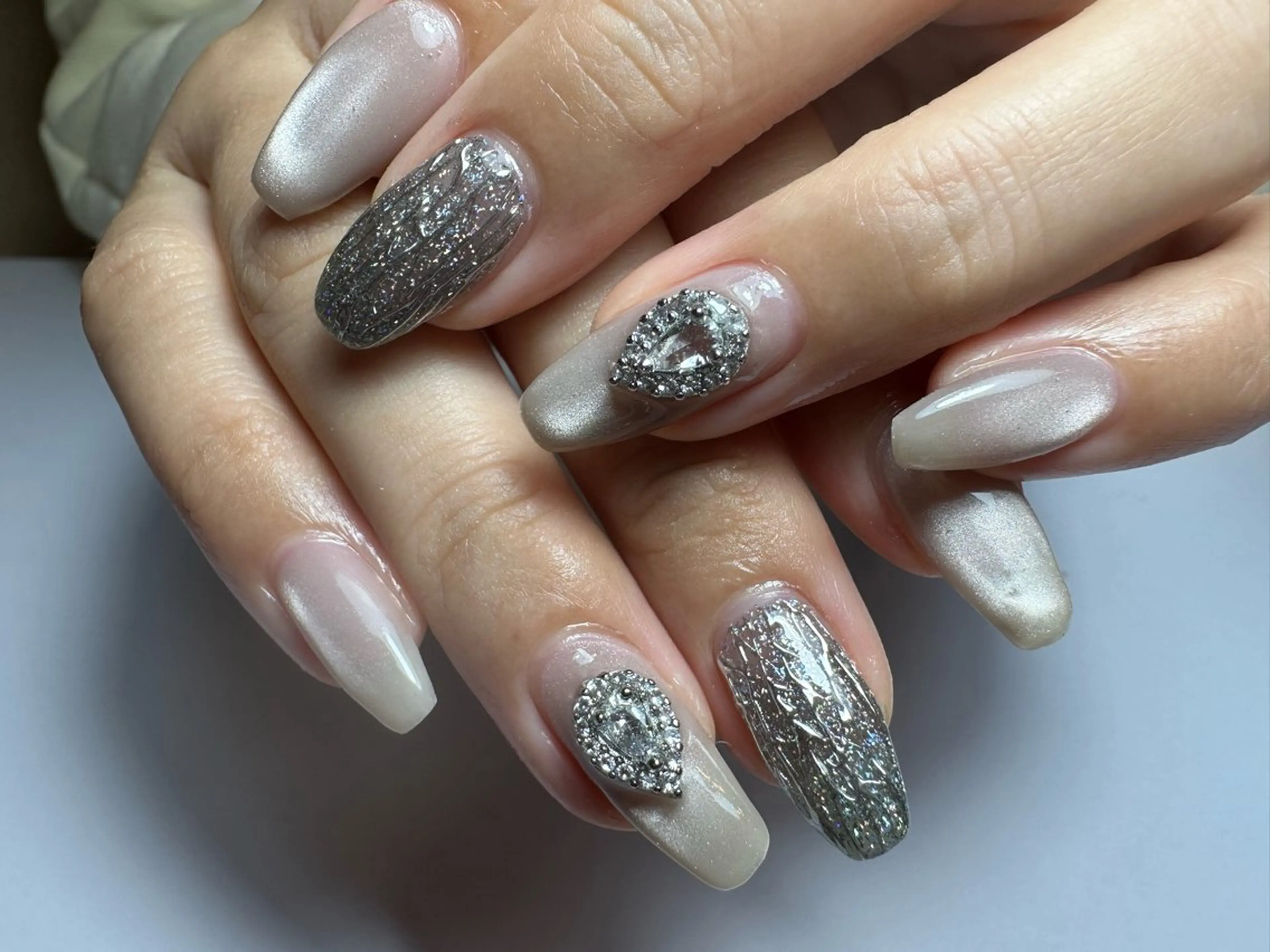 ロング ハンドネイル shandy nail所属・shandy nailのネイルデザイン