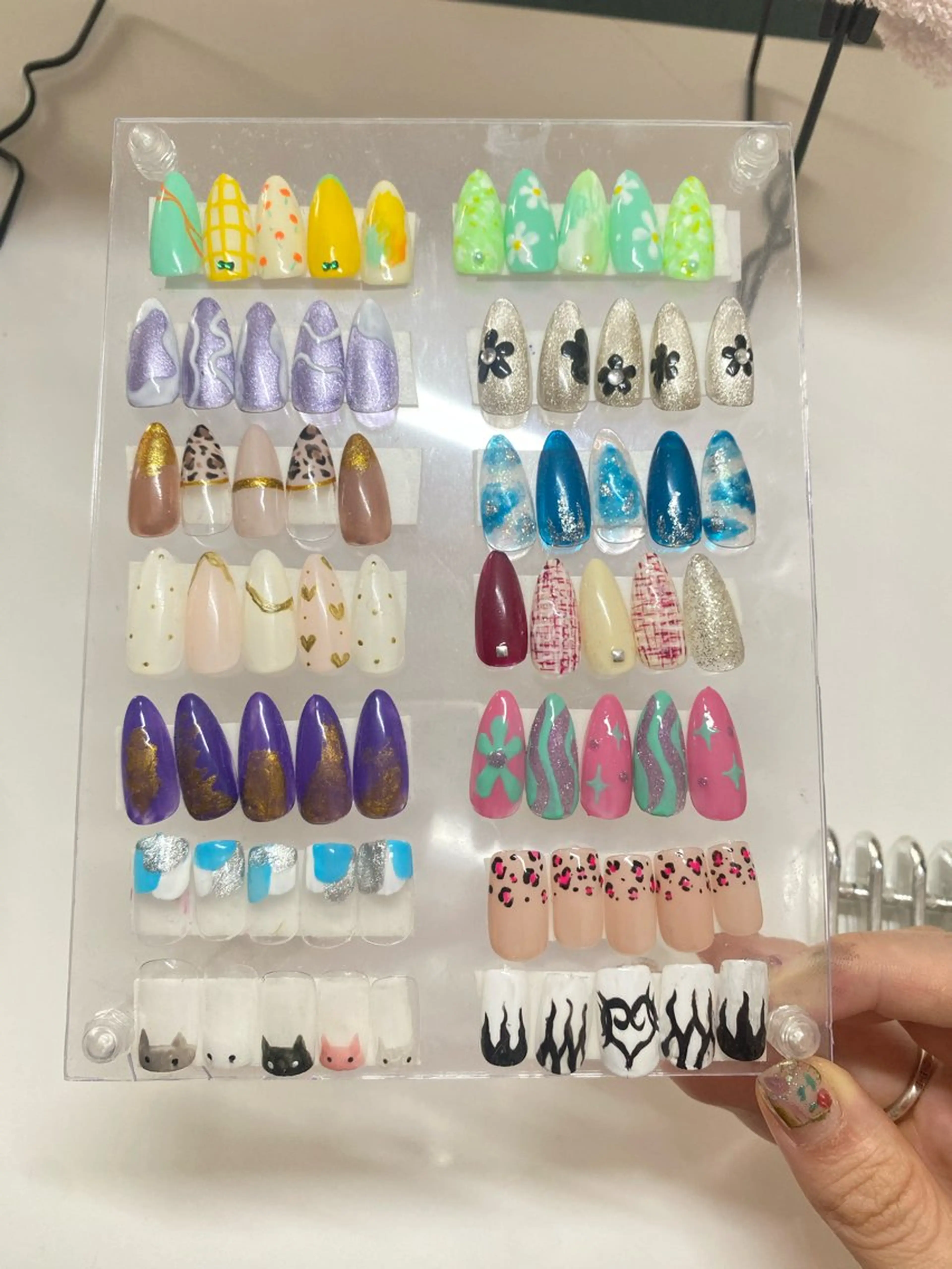 定額デザインネイルの写真