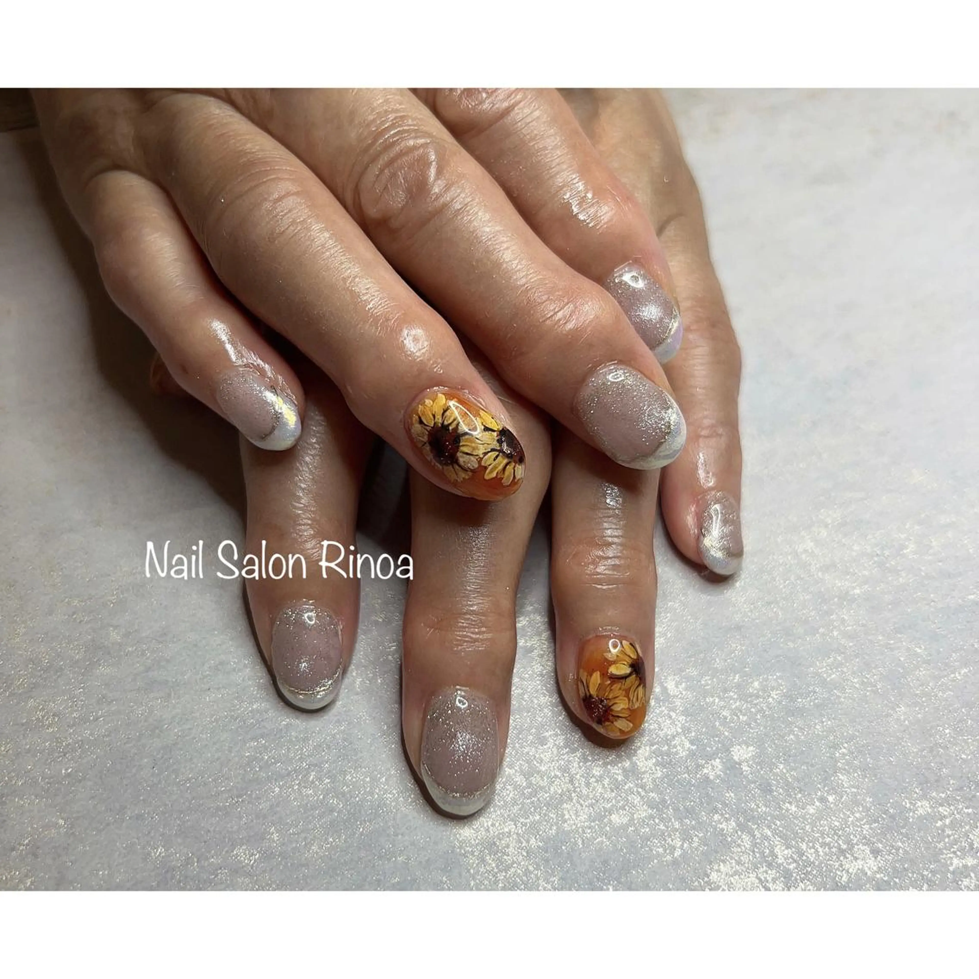ネイル ハンドネイル フットネイル Nail Salon Rinoaのネイルデザイン