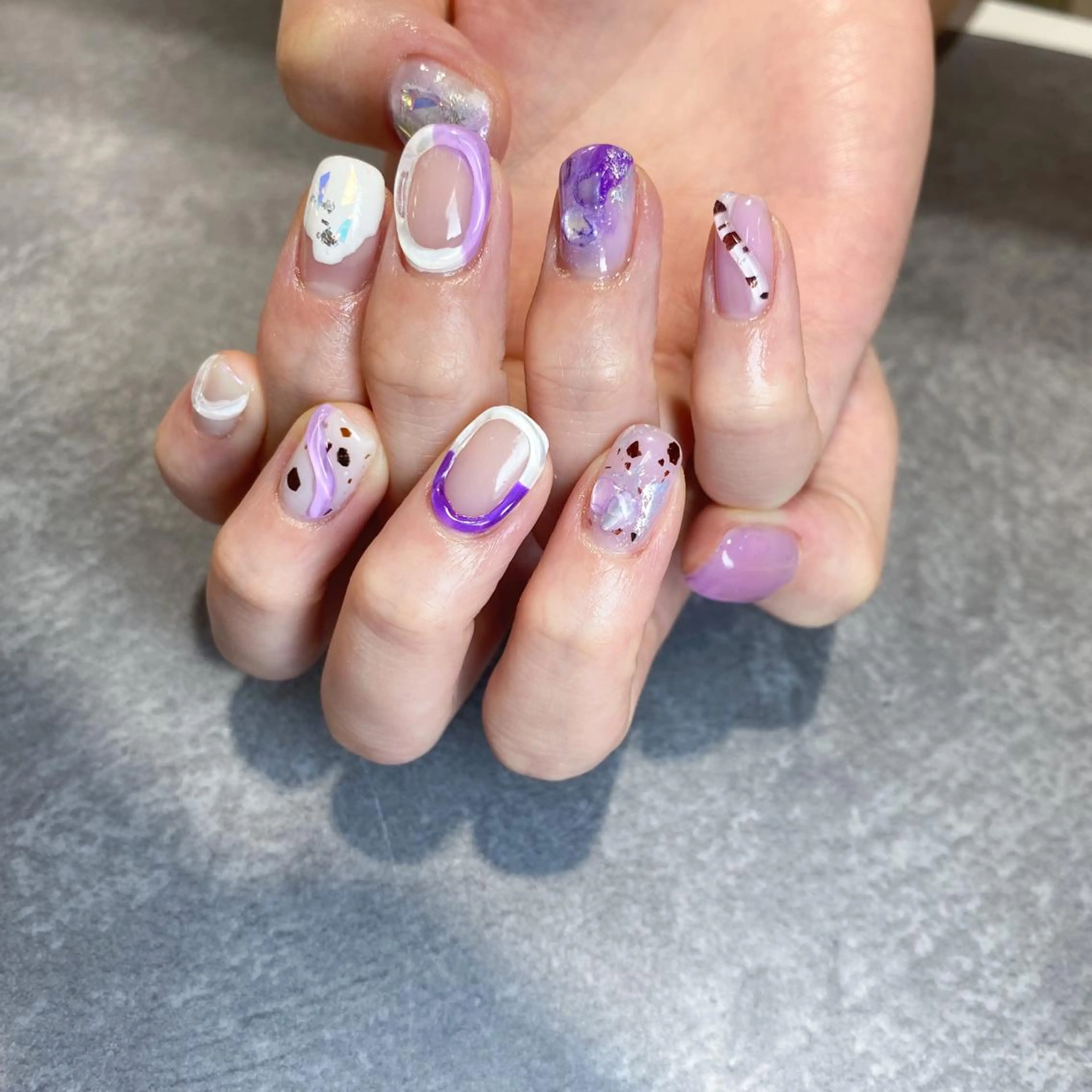 ネイル ハンドネイル タカハシ ☆パラジェルのネイルデザイン