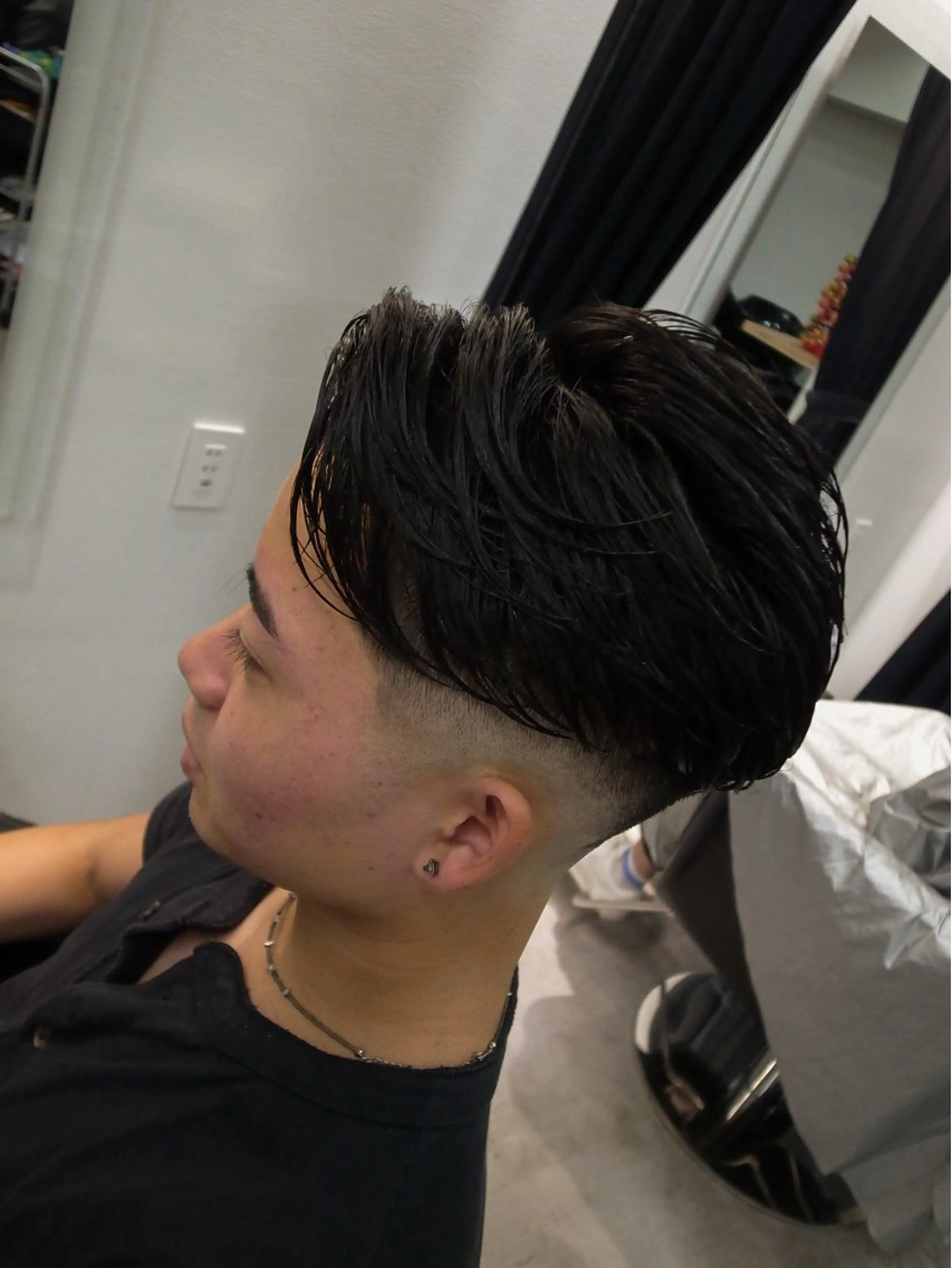 ショート パーマ メンズ カット INTRO SHIBUYA by Fi-Ne所属・💈メンズフェード 特化DAIYA💈のヘアスタイル