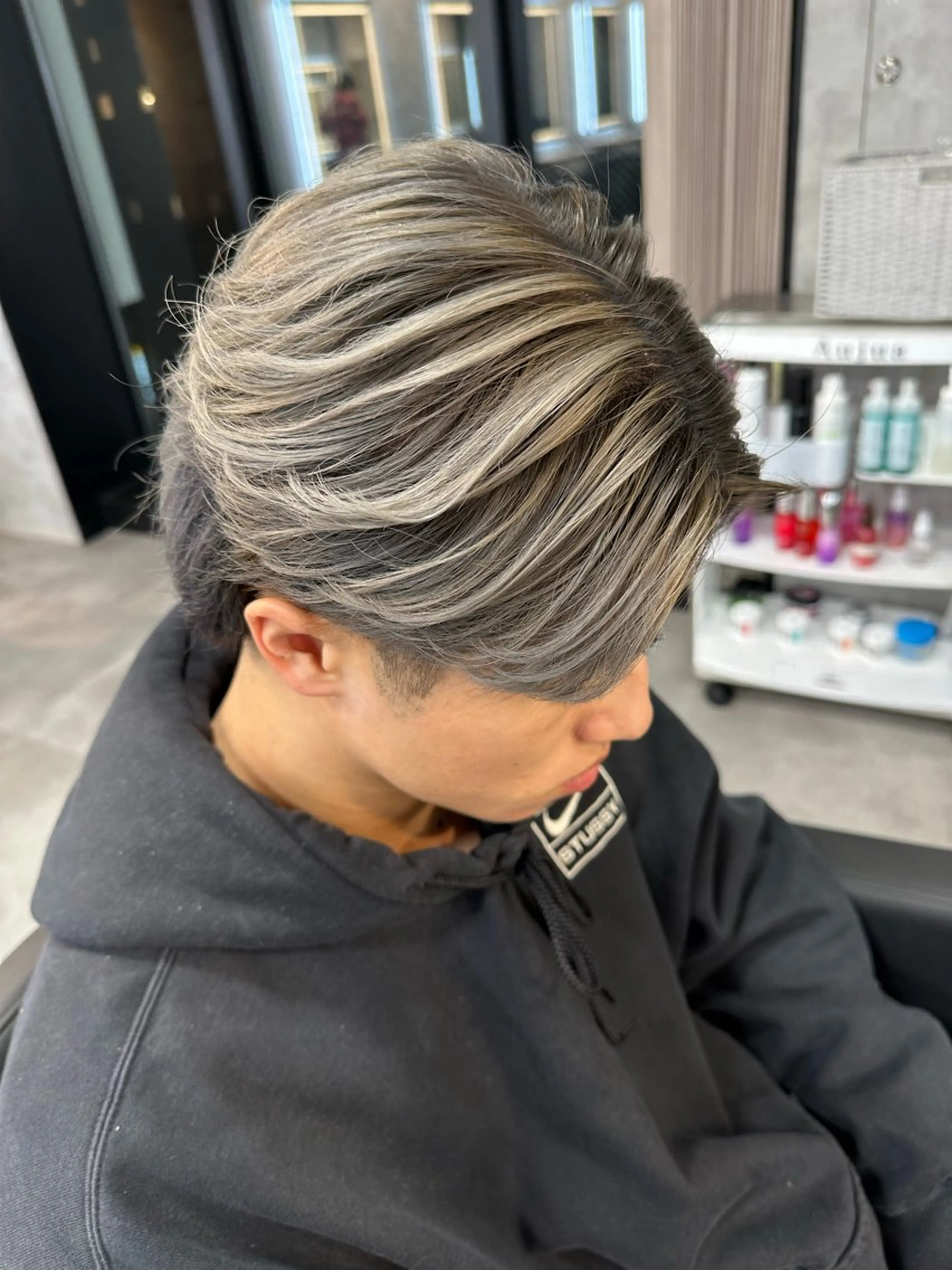カラー メンズ カット ヘアカラー 札幌メンズヘア指名 No.1光👑👑のヘアスタイル